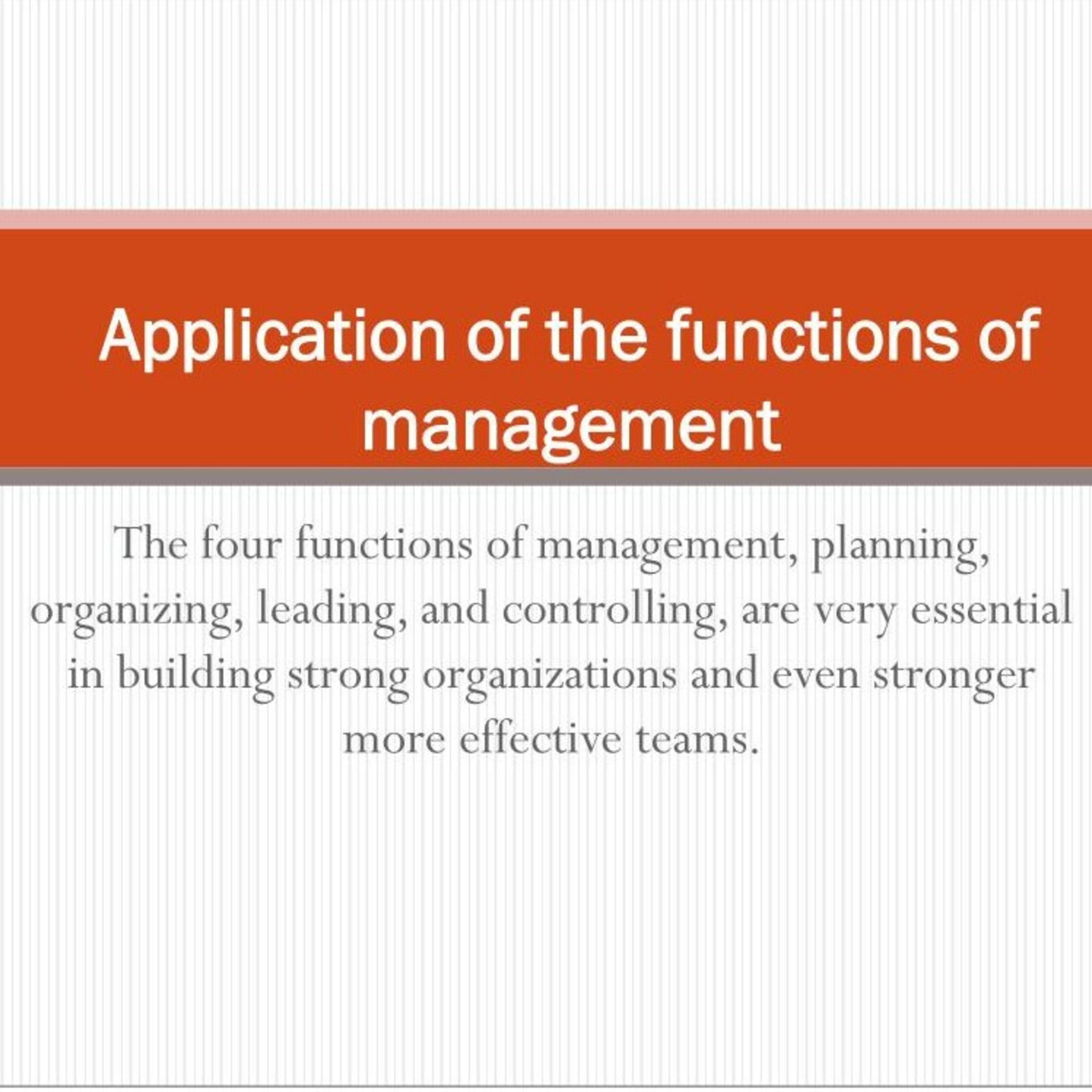Management responsibilities  episode artwork
