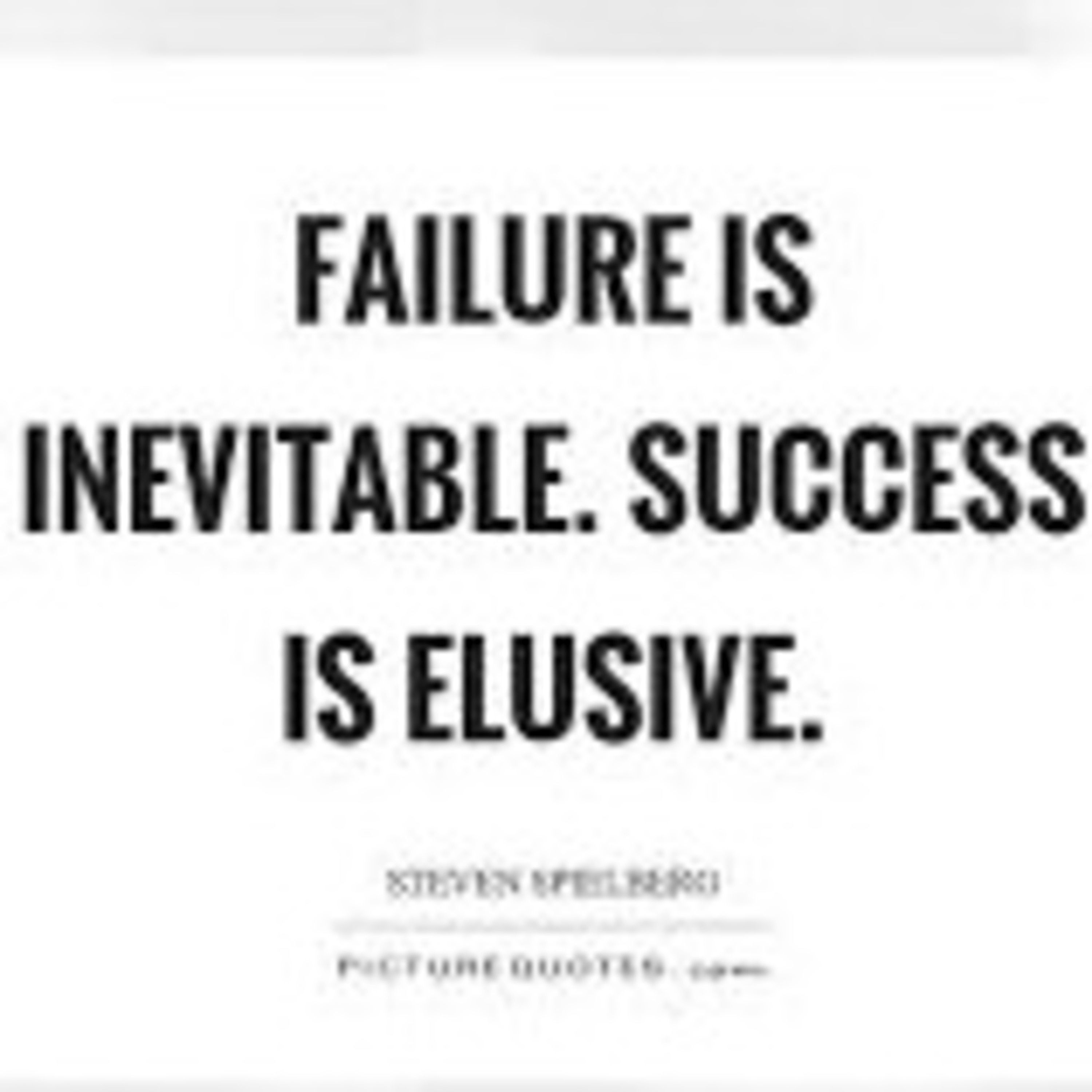 Failure Is Inevitable. episode artwork