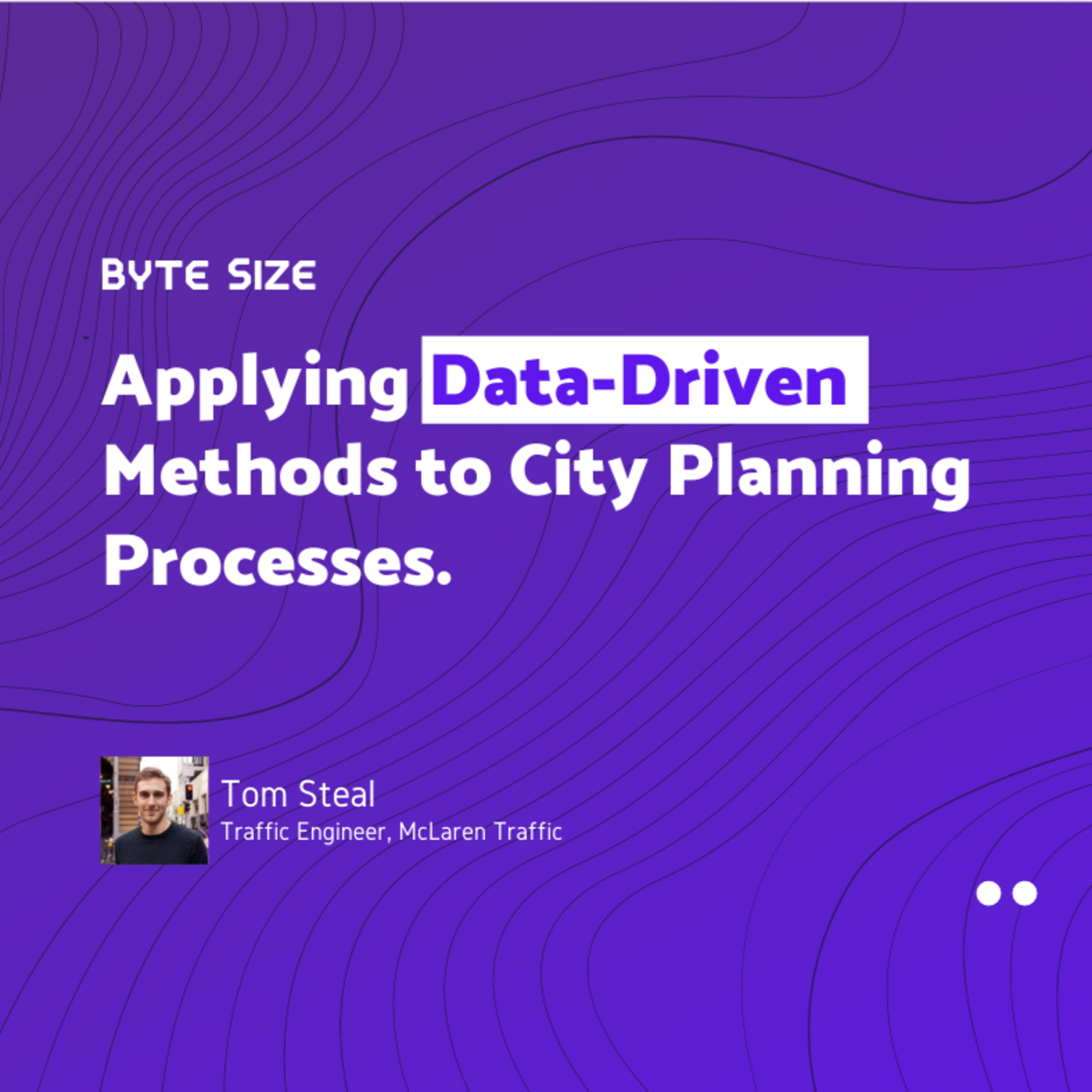 Applying data-driven methods to city planning | Interview with Tom Steal episode artwork