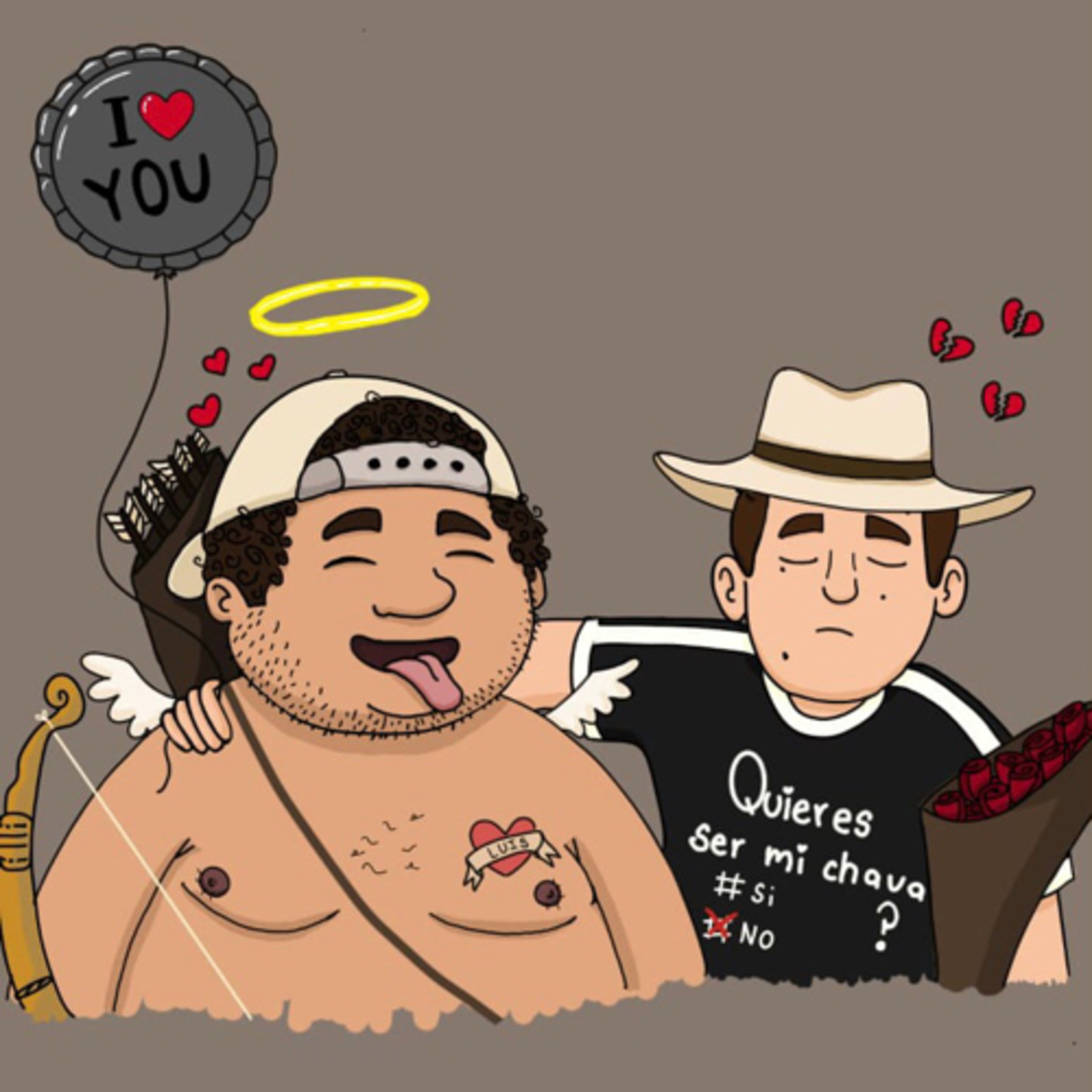 Nos Pintan Como Unos Huevones