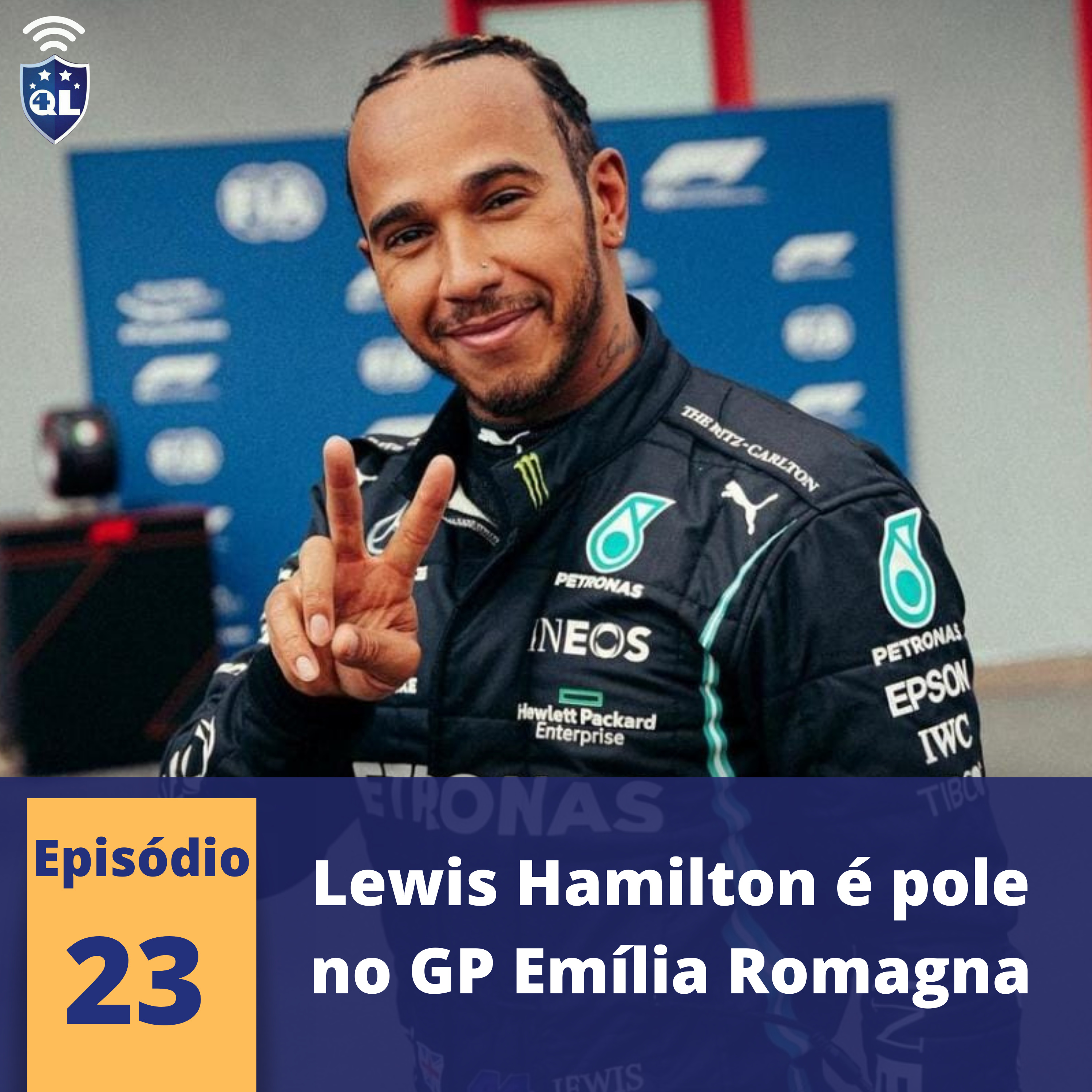 QL News #23 - Hamilton pole no GP Emília-Romagna, Torcidas cobrando os rivais e Flick fora do Bayern. episode artwork
