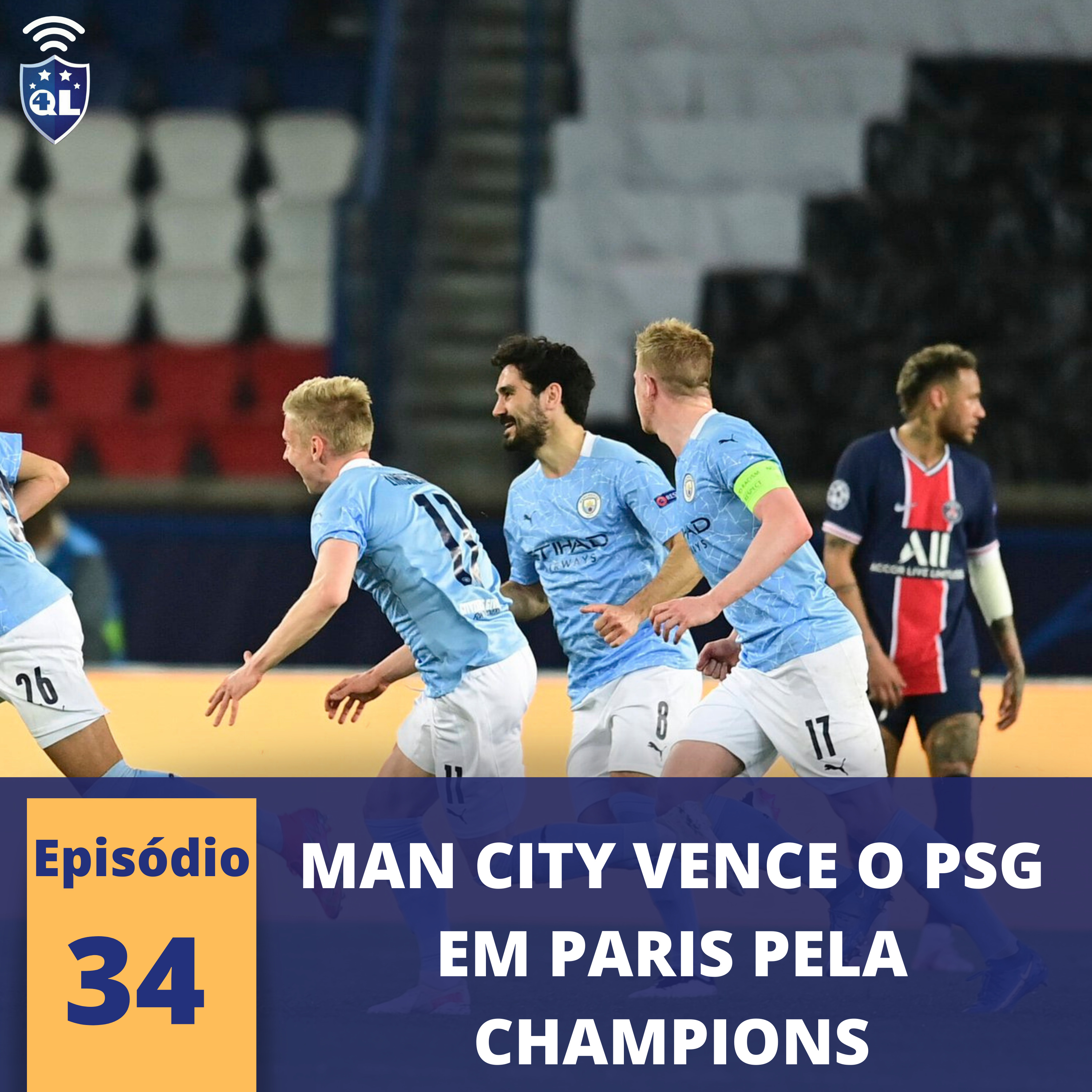 QL News #34 - Novo técnico do RB Leipzig, Mudanças de GP na F1, Messi no PSG? e Man City vence o PSG na Champions. episode artwork