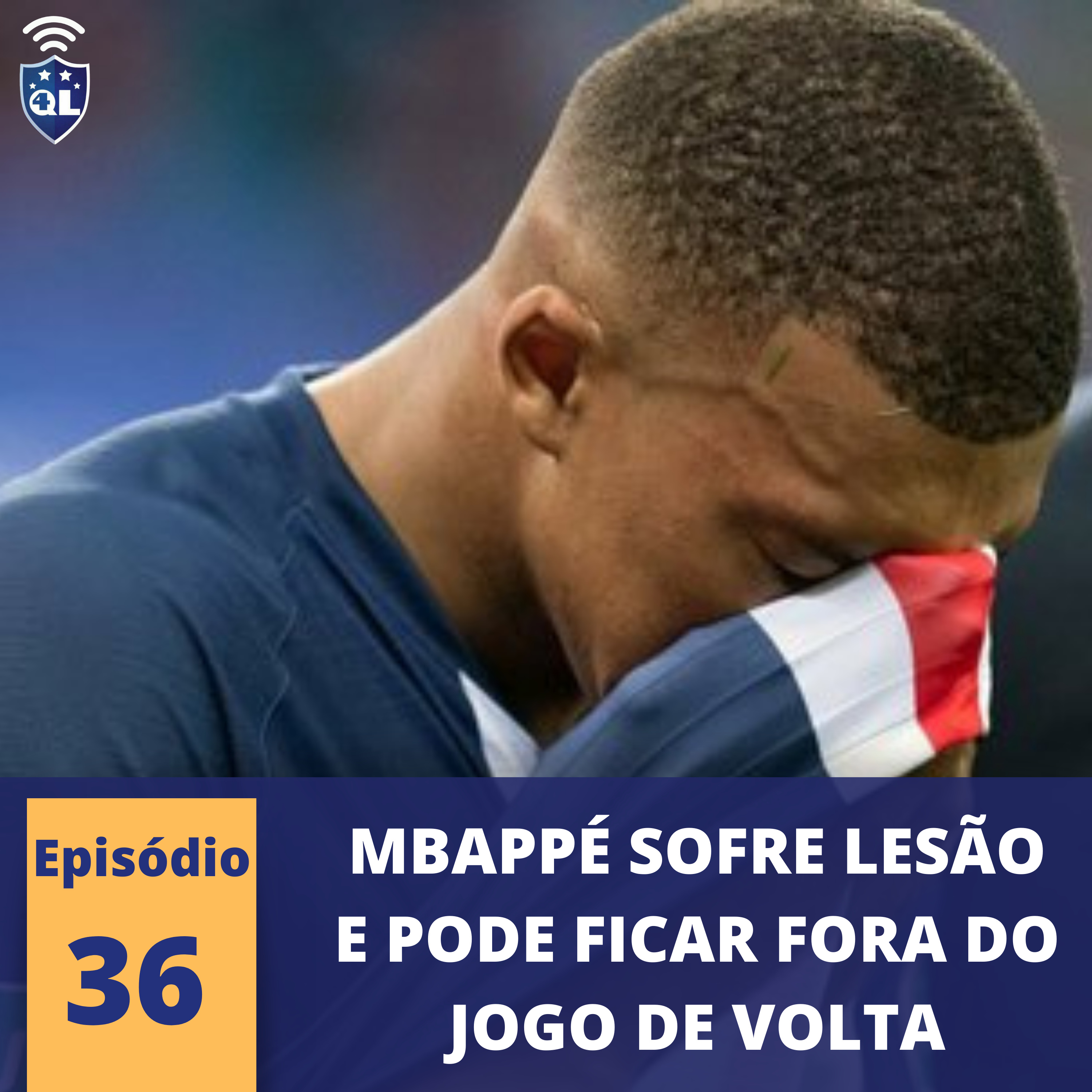 QL News #36 - Mbappé sofre lesão, Leo Pereira é multado, novo técnico do Fortaleza e mais. episode artwork