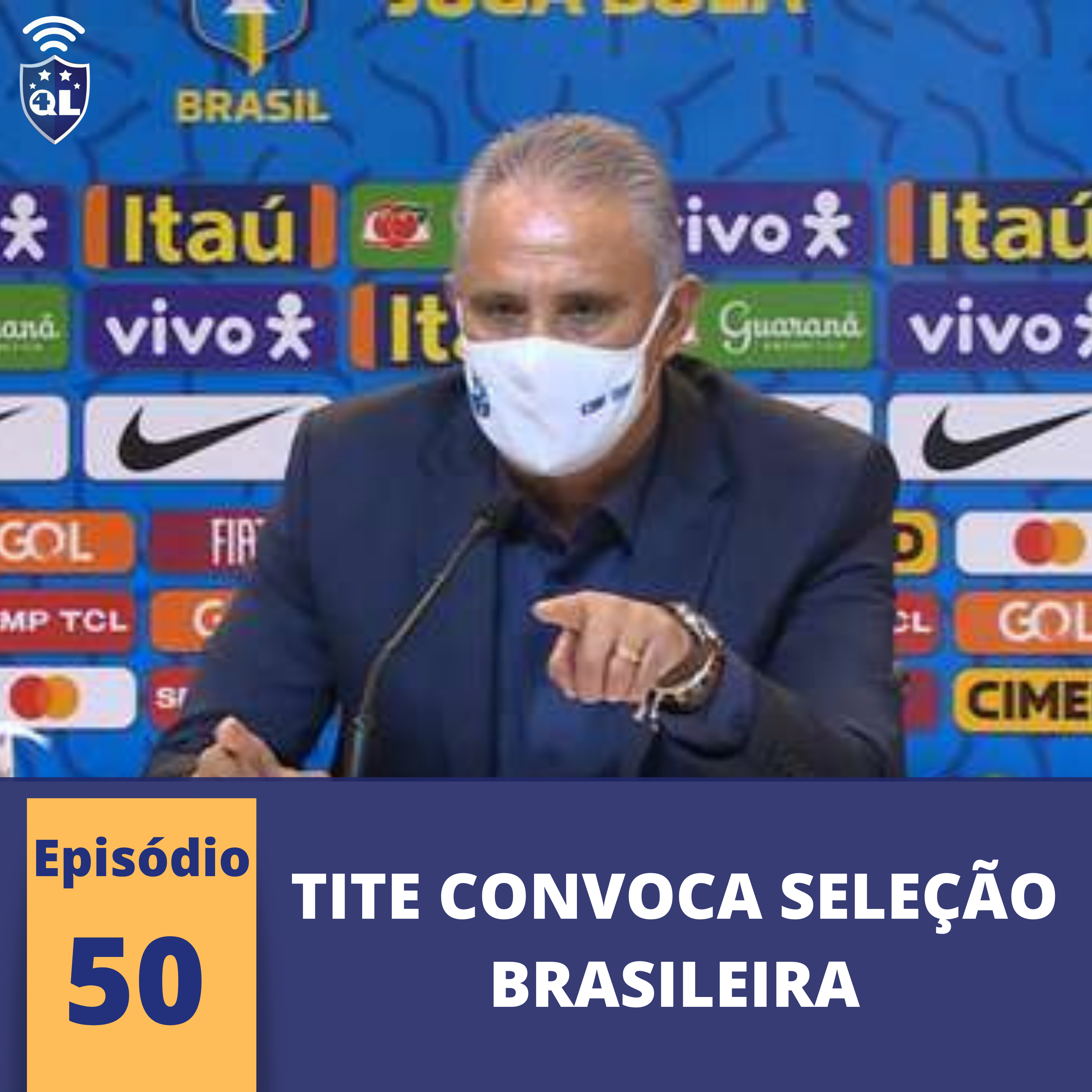 QL News #50 - Tite faz convocação, Gerson pode deixar o Flamengo, David Luiz deixará o Arsenal e Mudança na F1. episode artwork