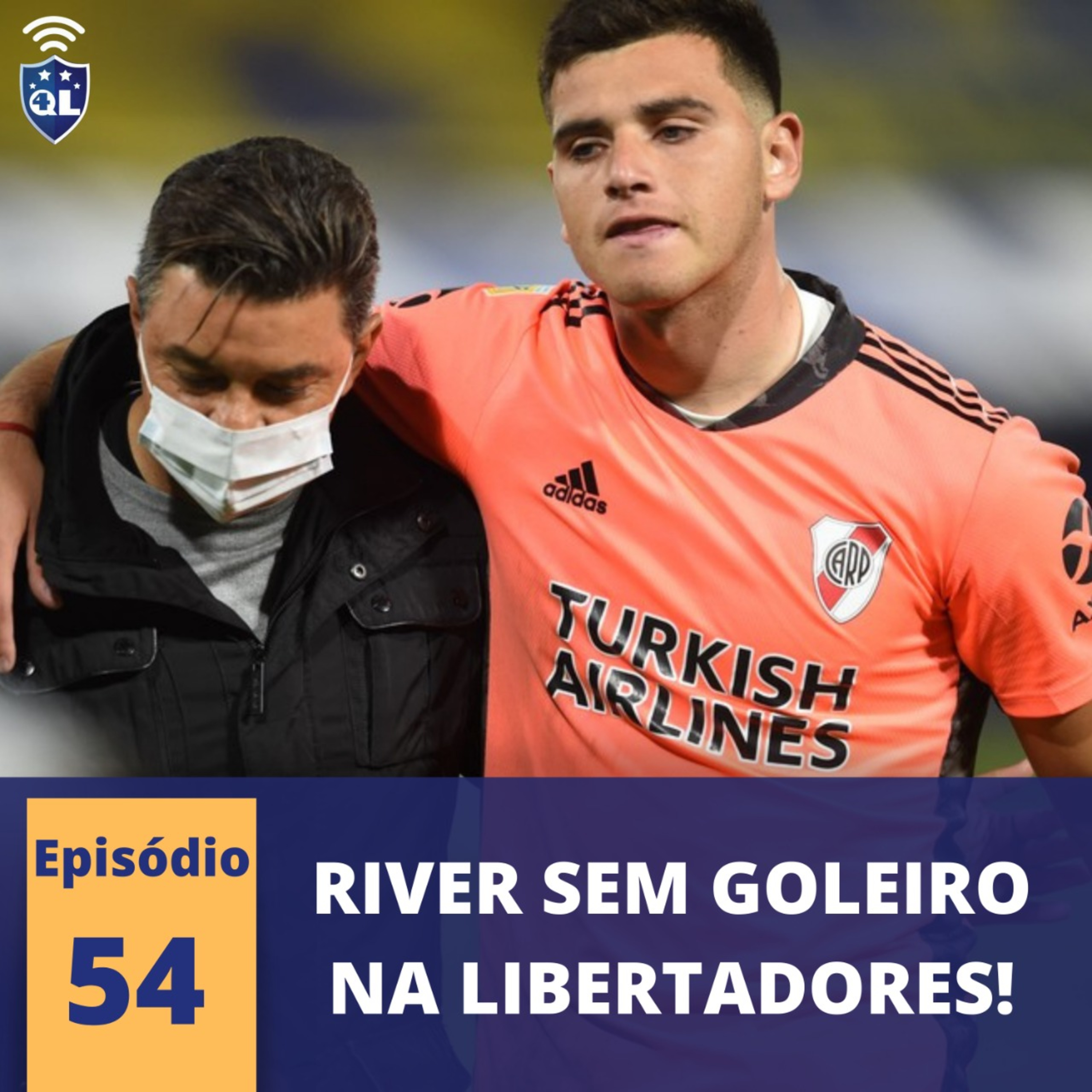 QL News #54 - River sem goleiro; Inter fazendo proposta e Benzema de volta a seleção! episode artwork