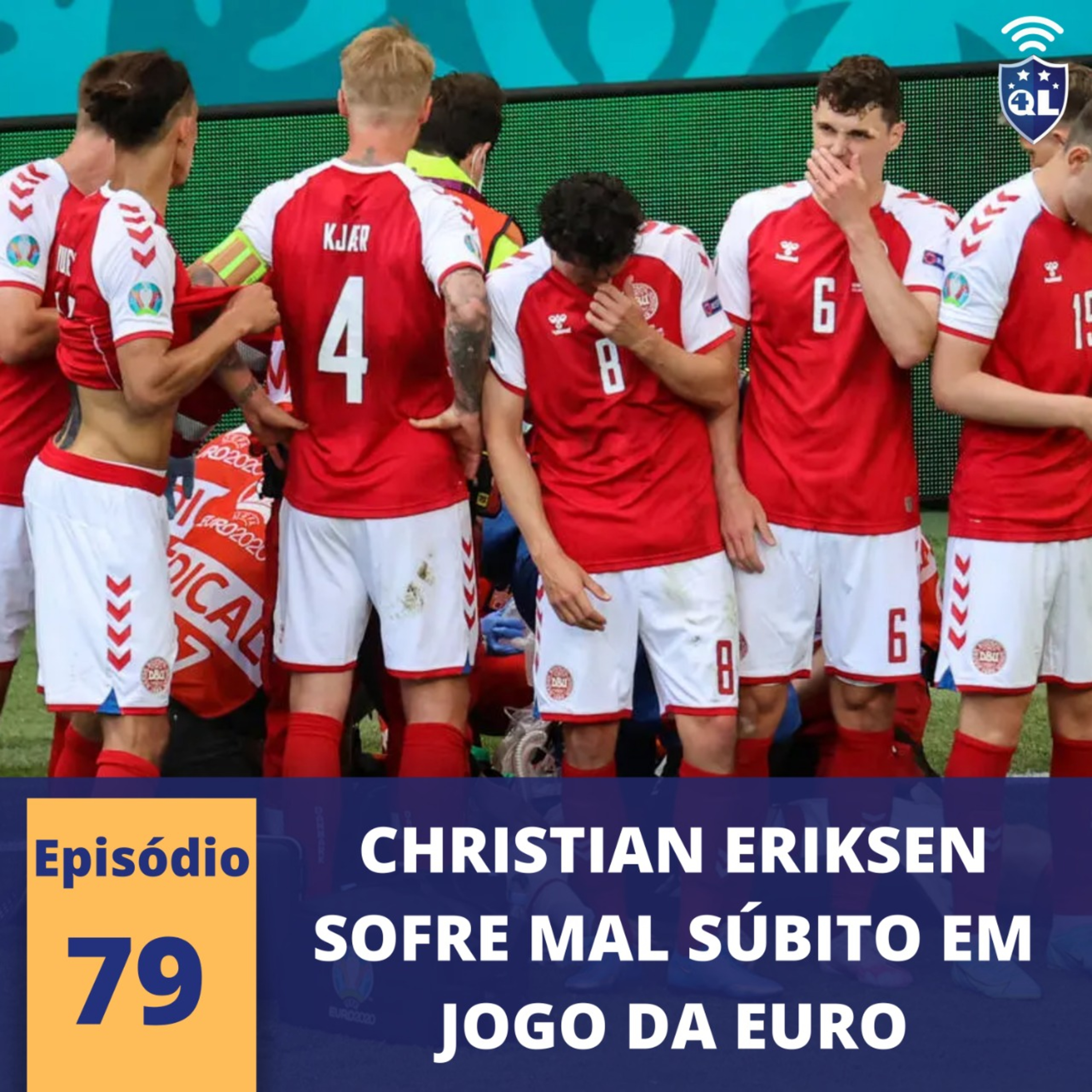 QL News #79 - Eriksen sofre mal súbito; Nova convocação na Venezuela e Pedro fora do jogo do Fla episode artwork