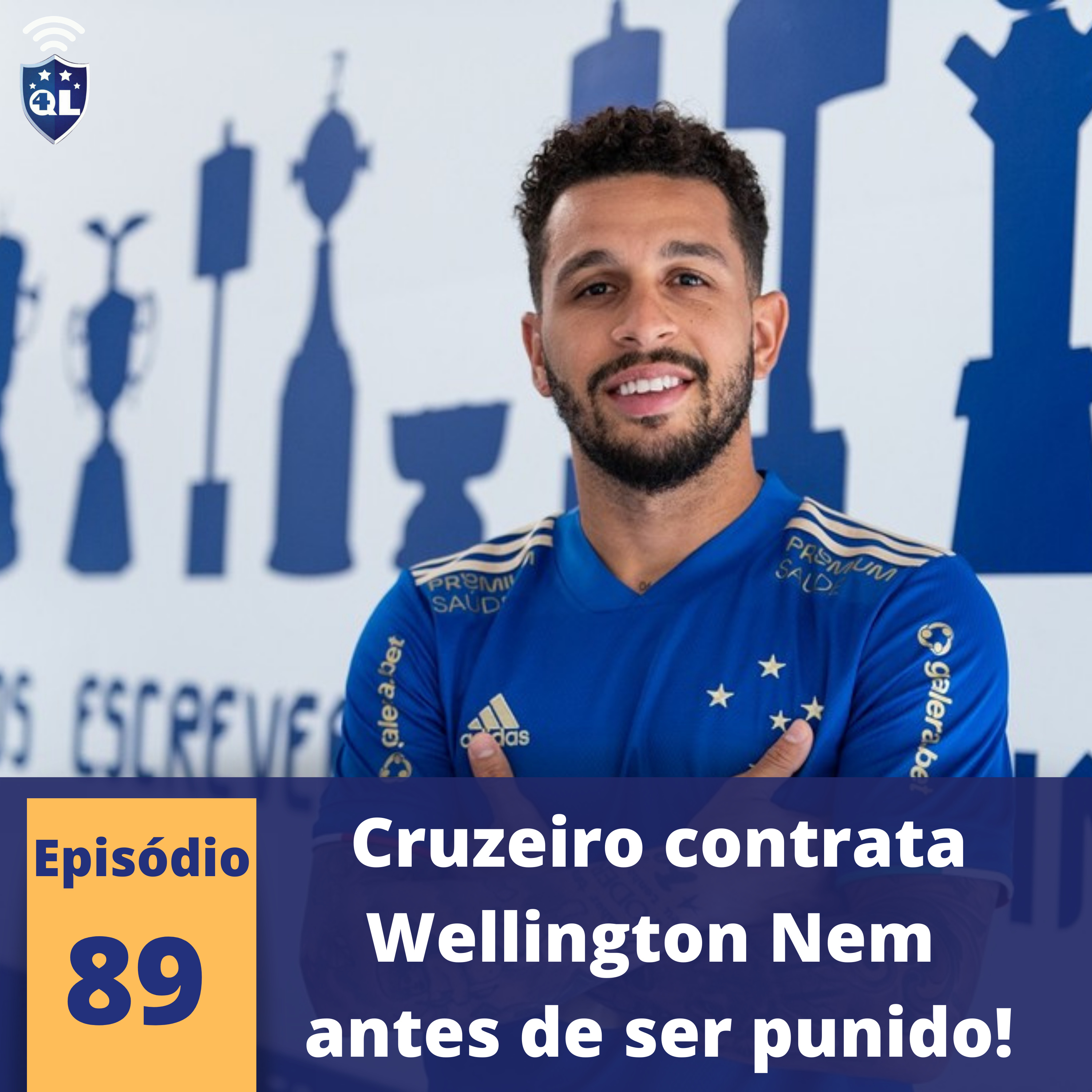 QL News #89 - Wellington Nem no Cruzeiro; David Luiz no PSG; Oitavas da Copa do Brasil e Resultados da Eurocopa. episode artwork