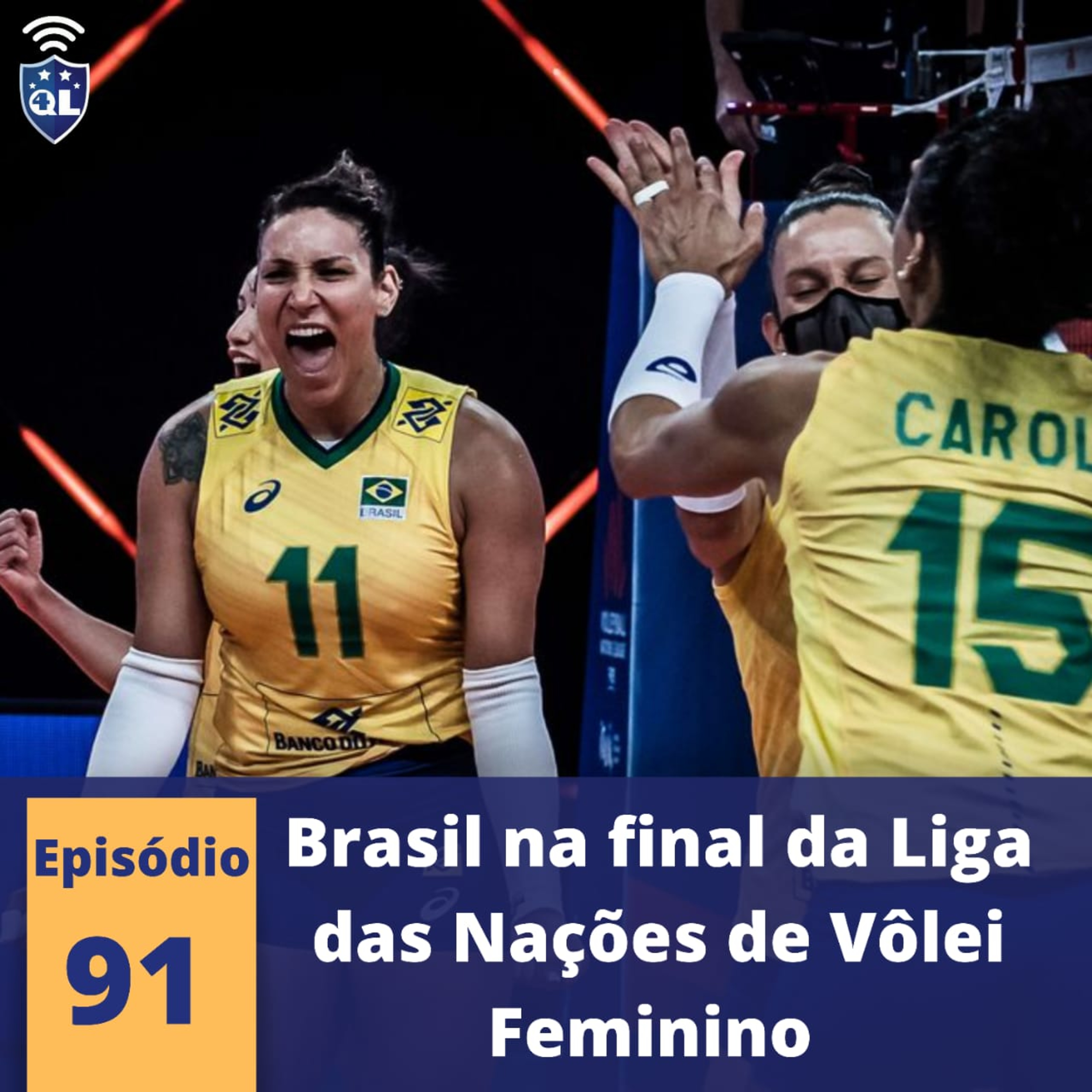 QL News #91 - Brasil na final da Liga das Nações de Vôlei Feminino + O "fim" do gol fora episode artwork