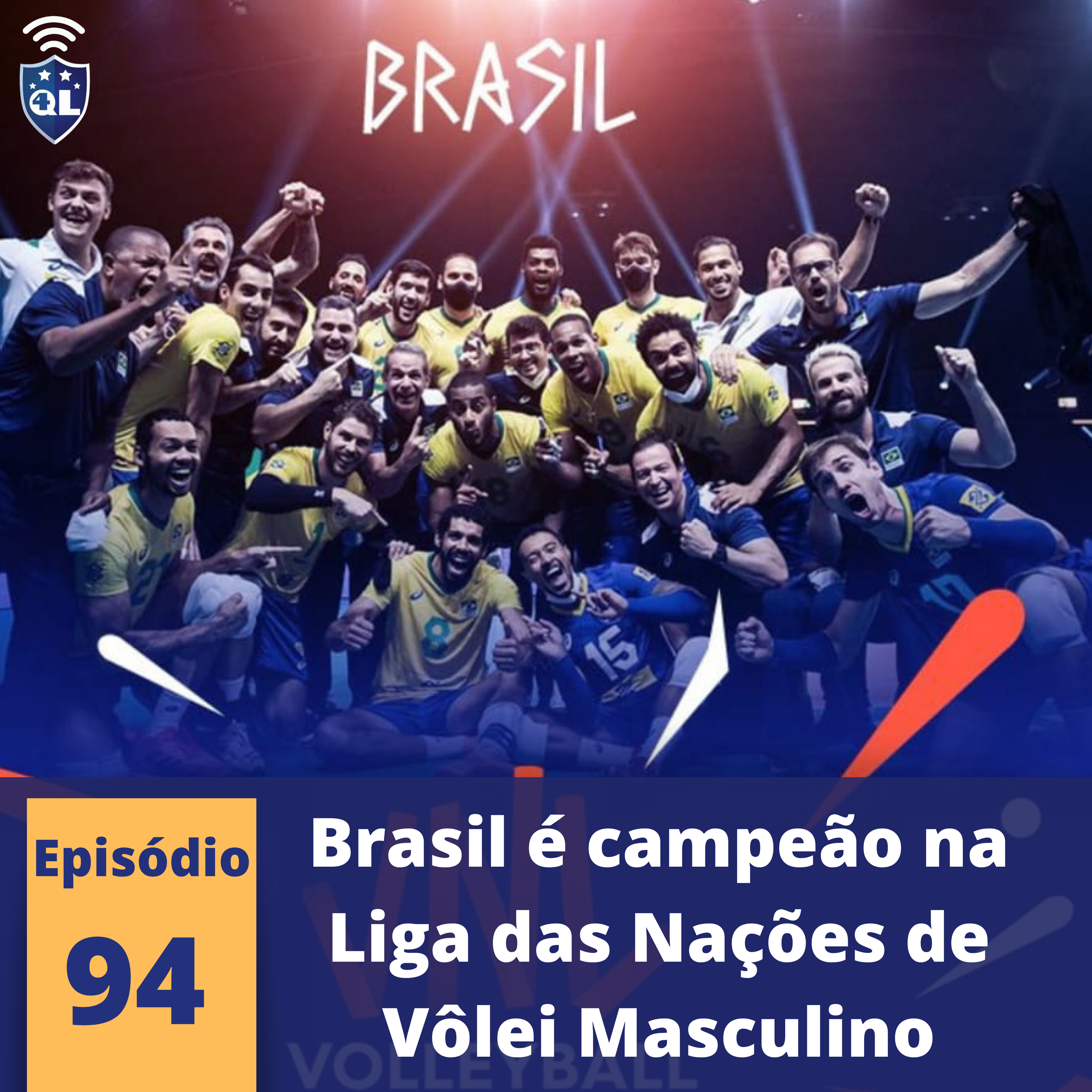 QL News #94 - Brasil é campeão no vôlei; Max Verstappen vence GP; Bélgica e R. Tcheca avançam; Flamengo perde e mais. episode artwork