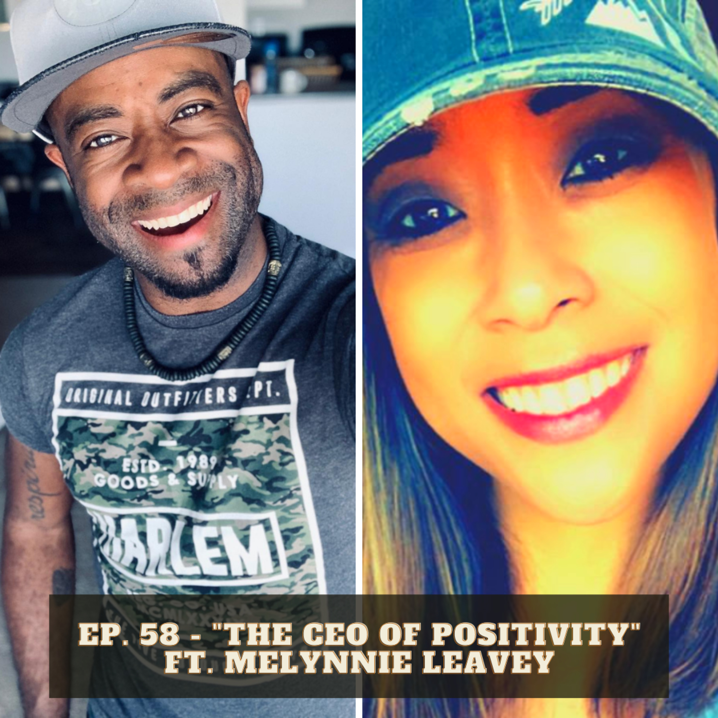 S1-E21: "The CEO of Positivity" - Melynnie Leavey | The Vibe With Ky Podcast episode artwork