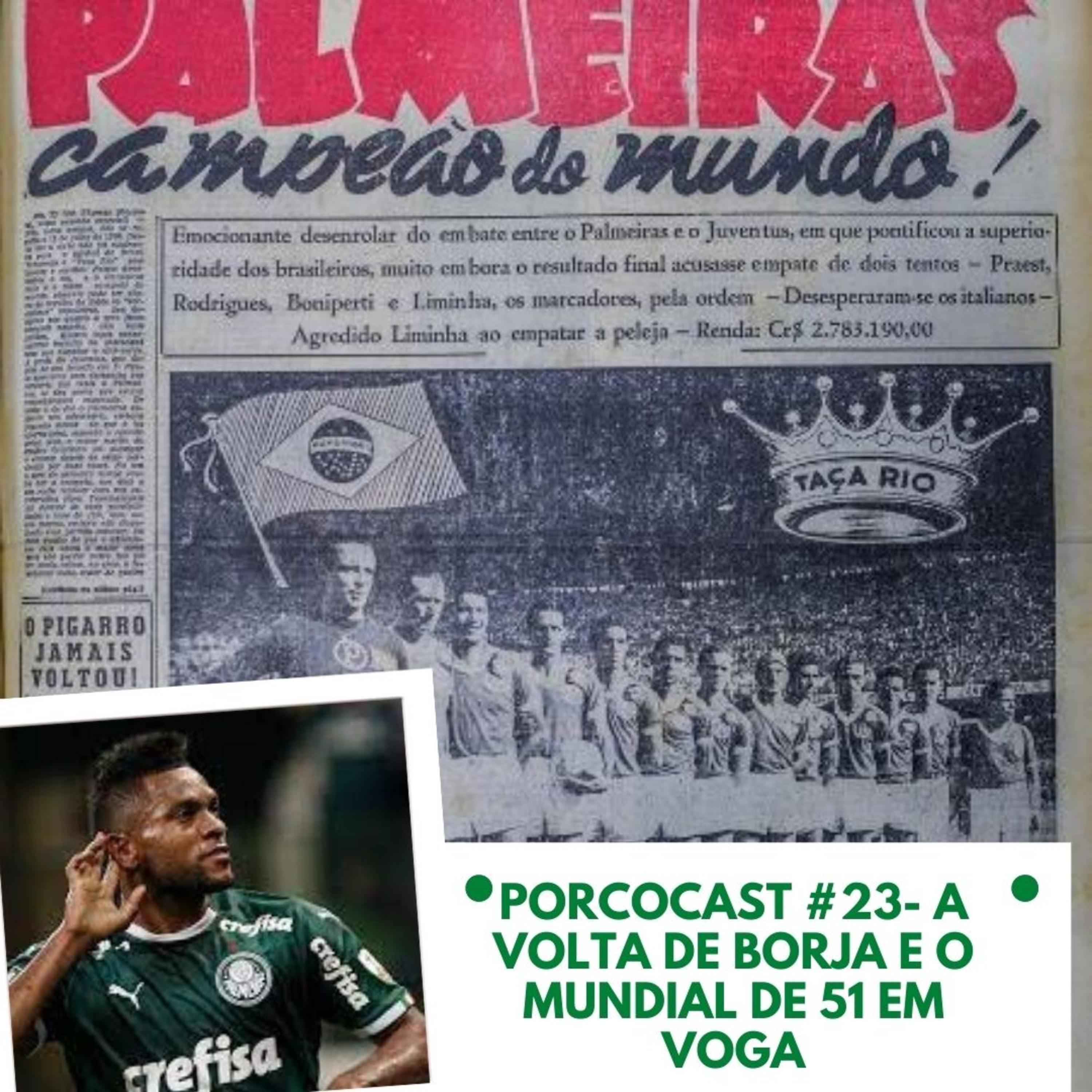 Porcocast #23- A volta de Borja e o Mundial de 51 em voga episode artwork