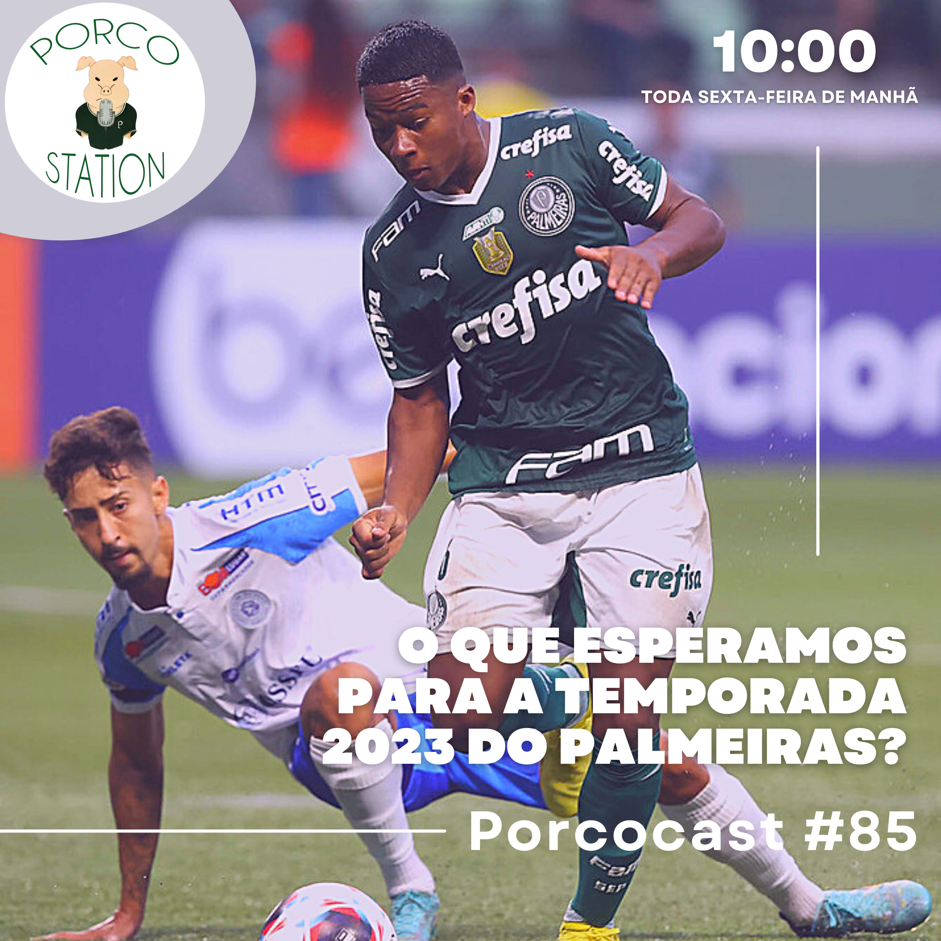 Porcocast 85-O que esperamos para a temporada 2023 do Palmeiras? episode artwork