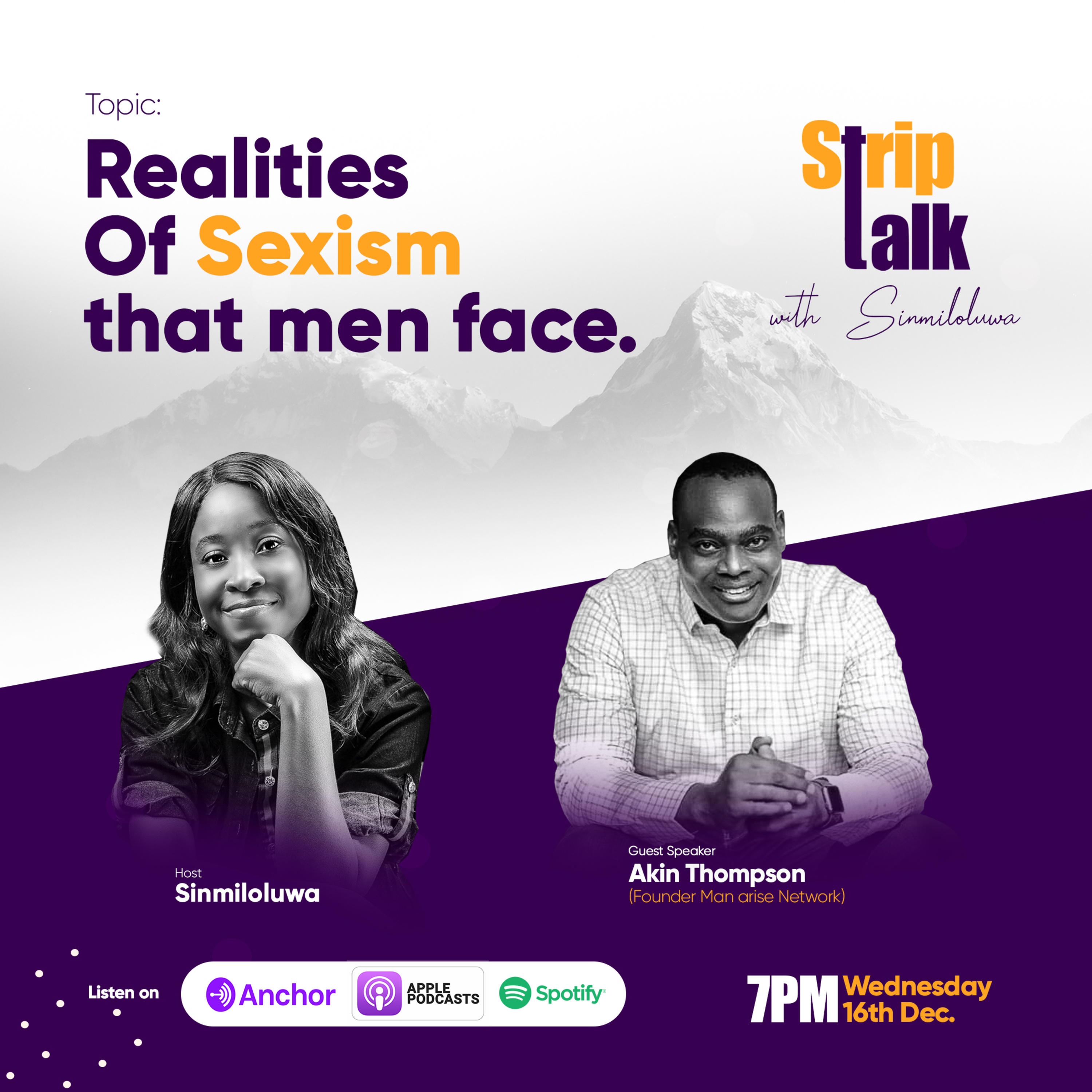 Striptalk with Sinmiloluwa