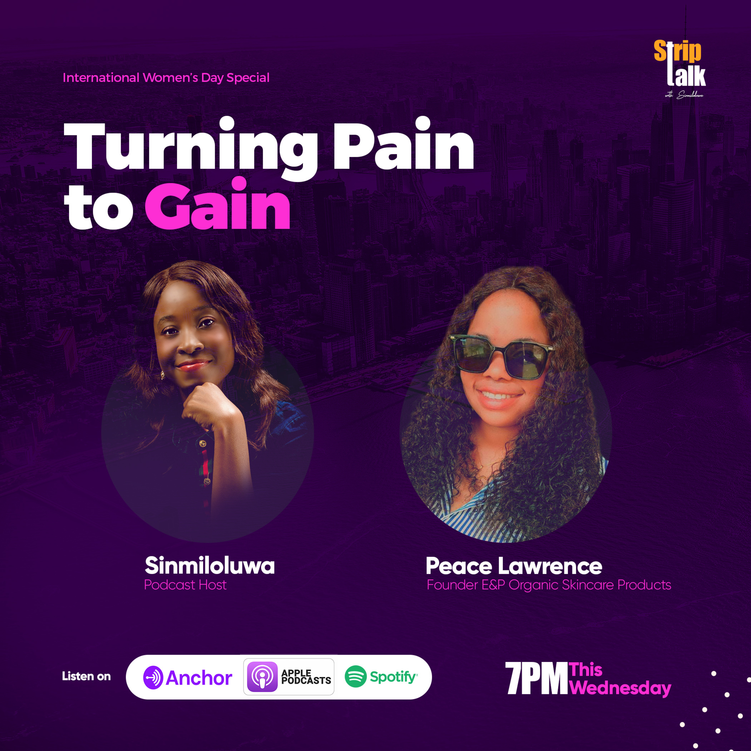 Striptalk with Sinmiloluwa