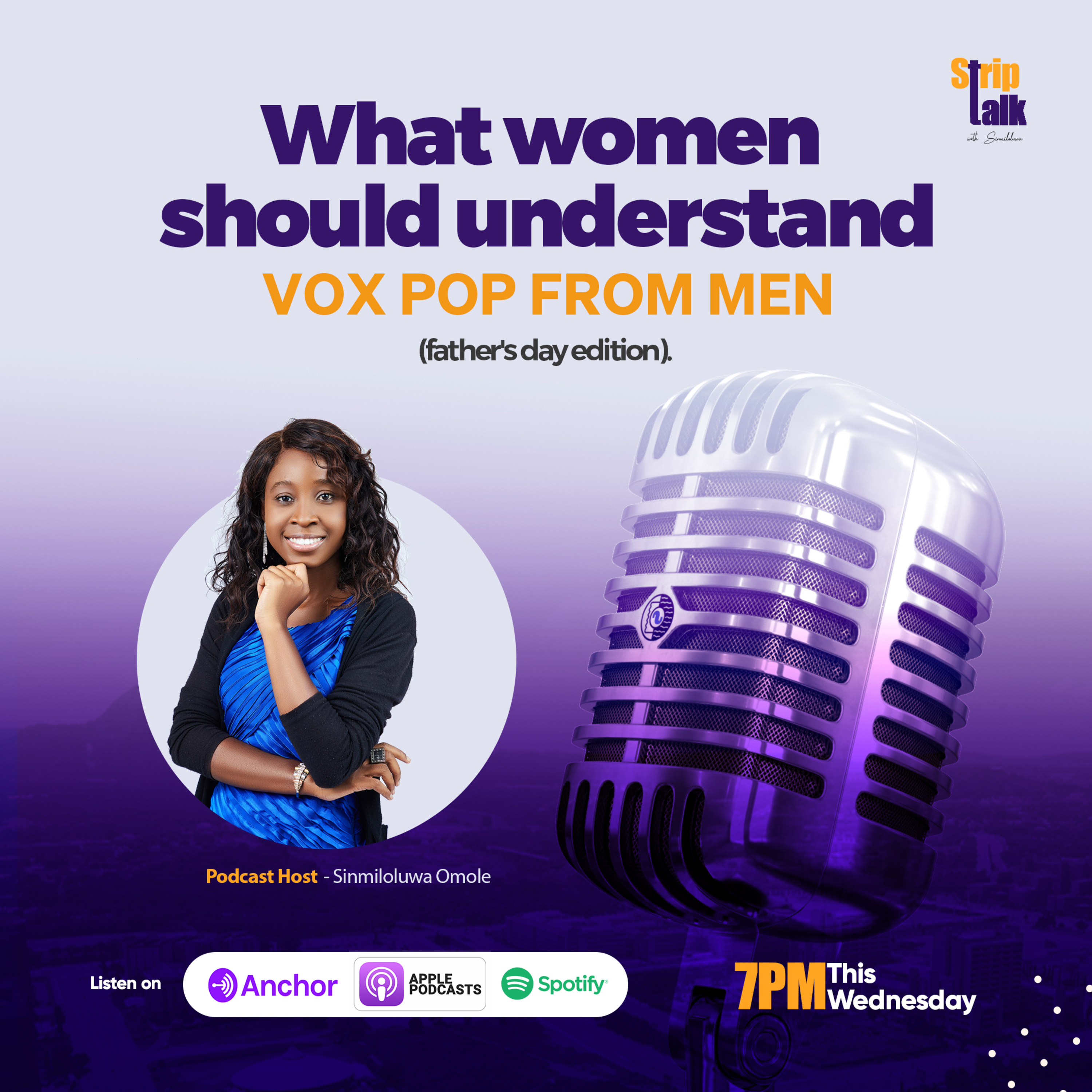 Striptalk with Sinmiloluwa