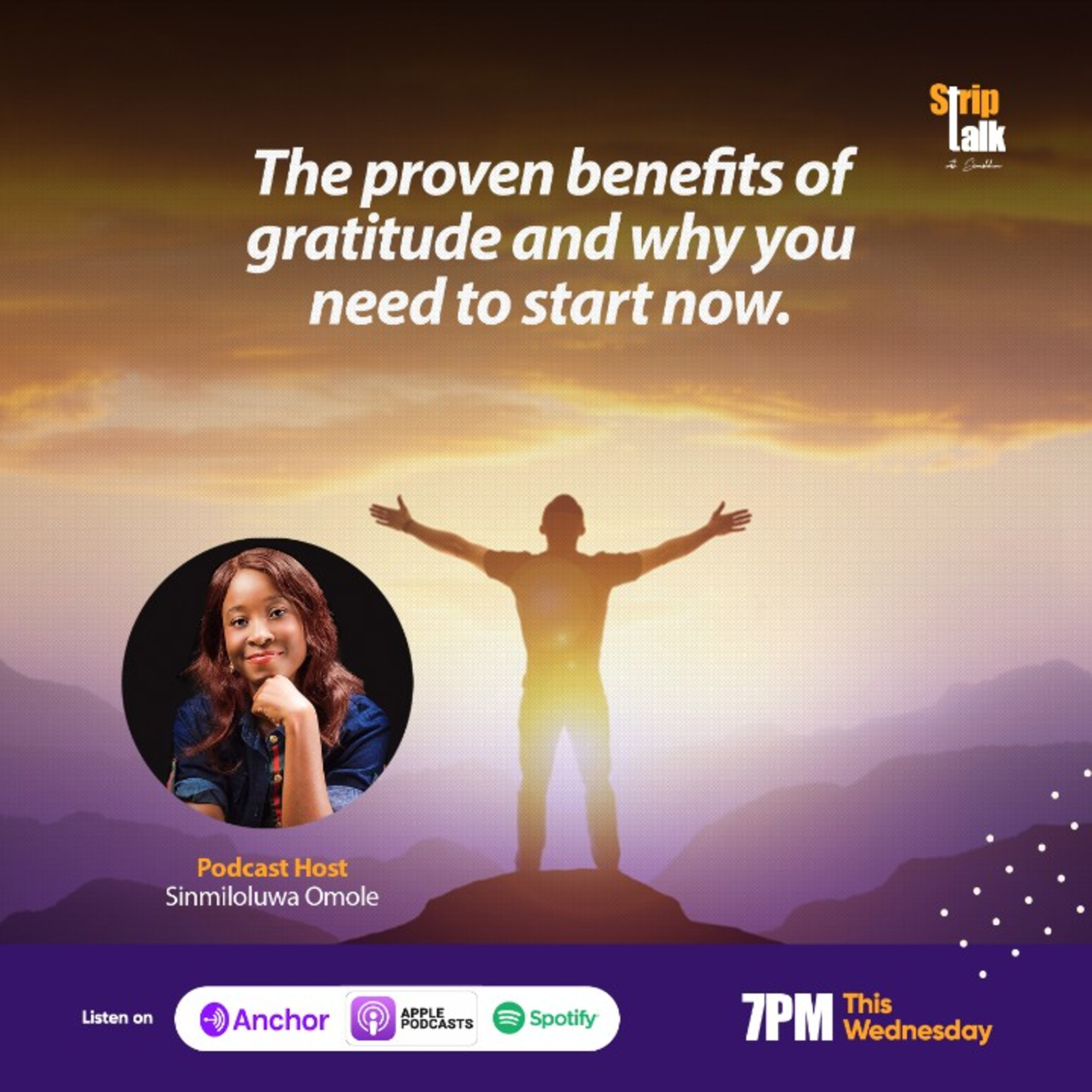 Striptalk with Sinmiloluwa