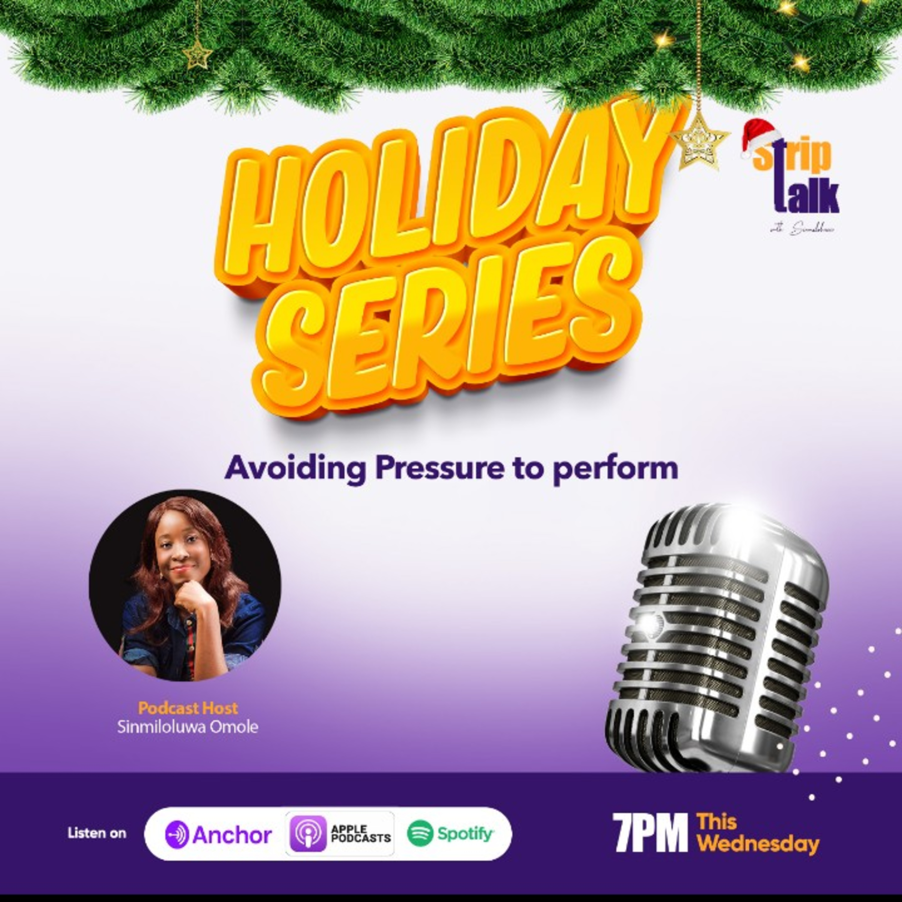 Striptalk with Sinmiloluwa