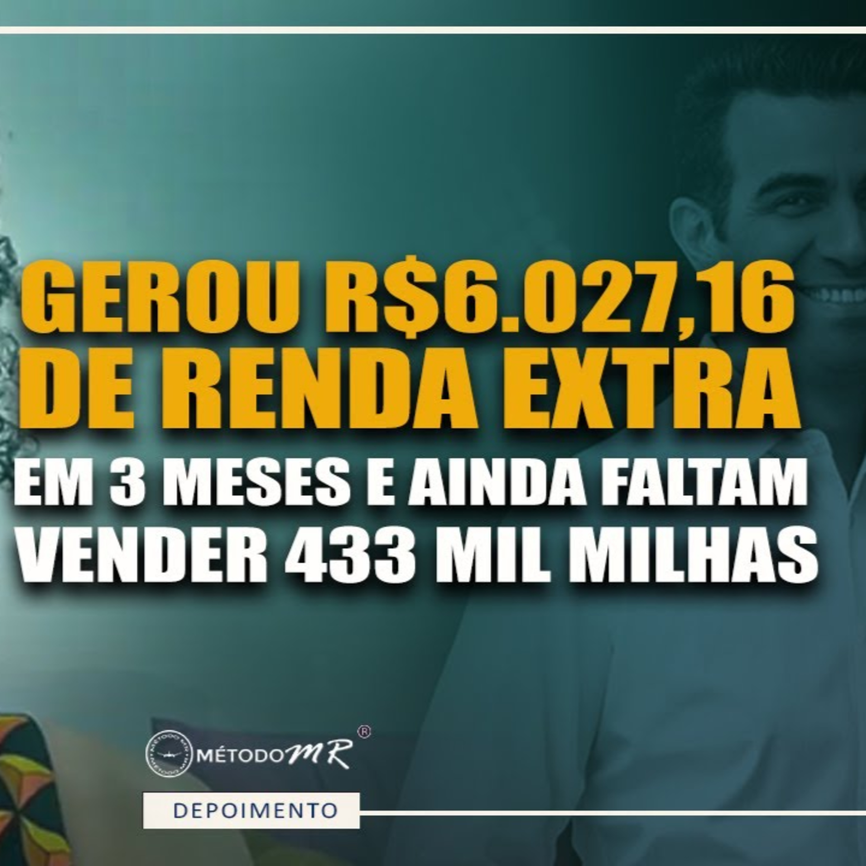 #235 Gerou R$6.027,16 de renda extra em 3 meses e ainda faltam vender 433 mil milhas episode artwork
