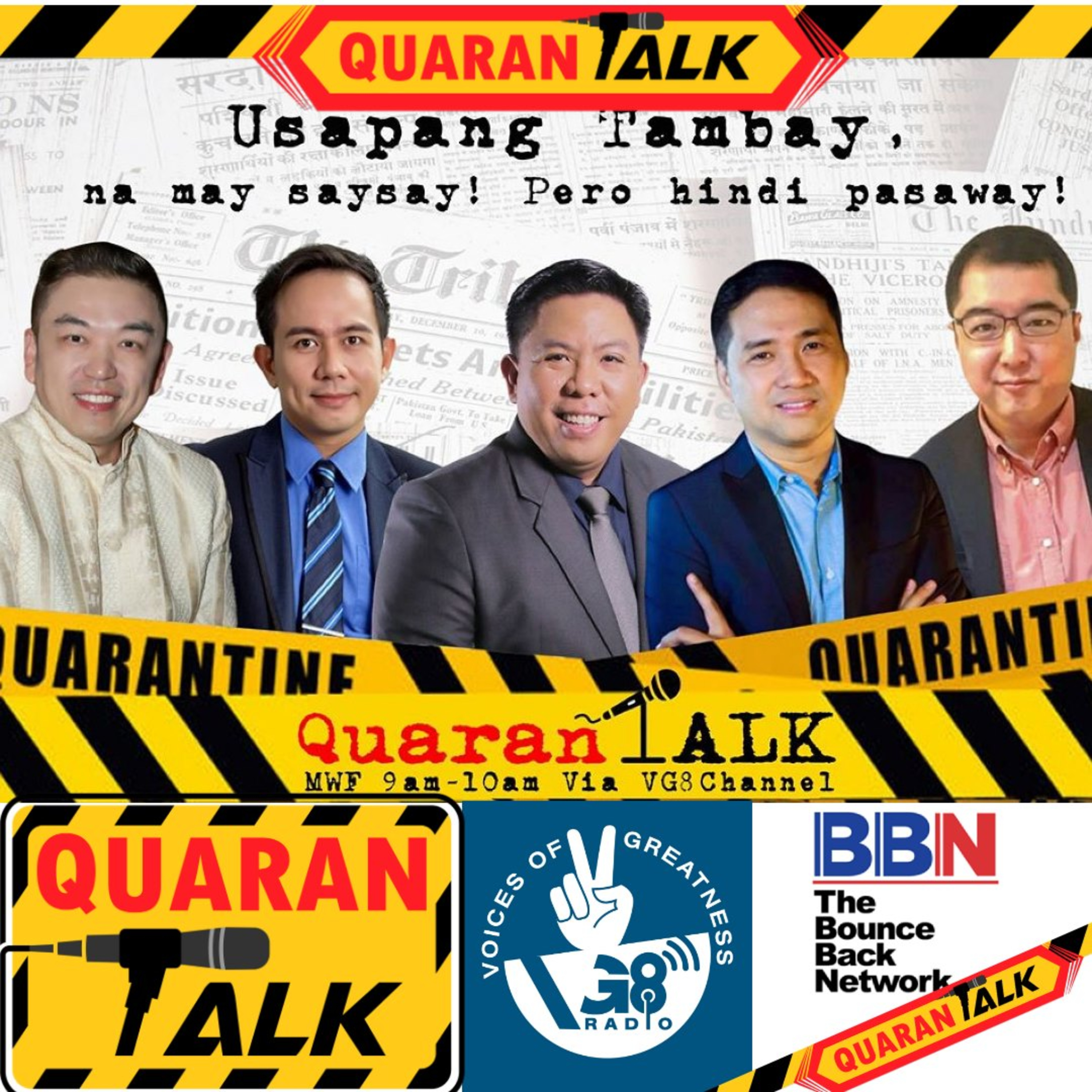 QuaranTalk Show: Usapang Tambay na may Saysay at Bawal ang Pasaway