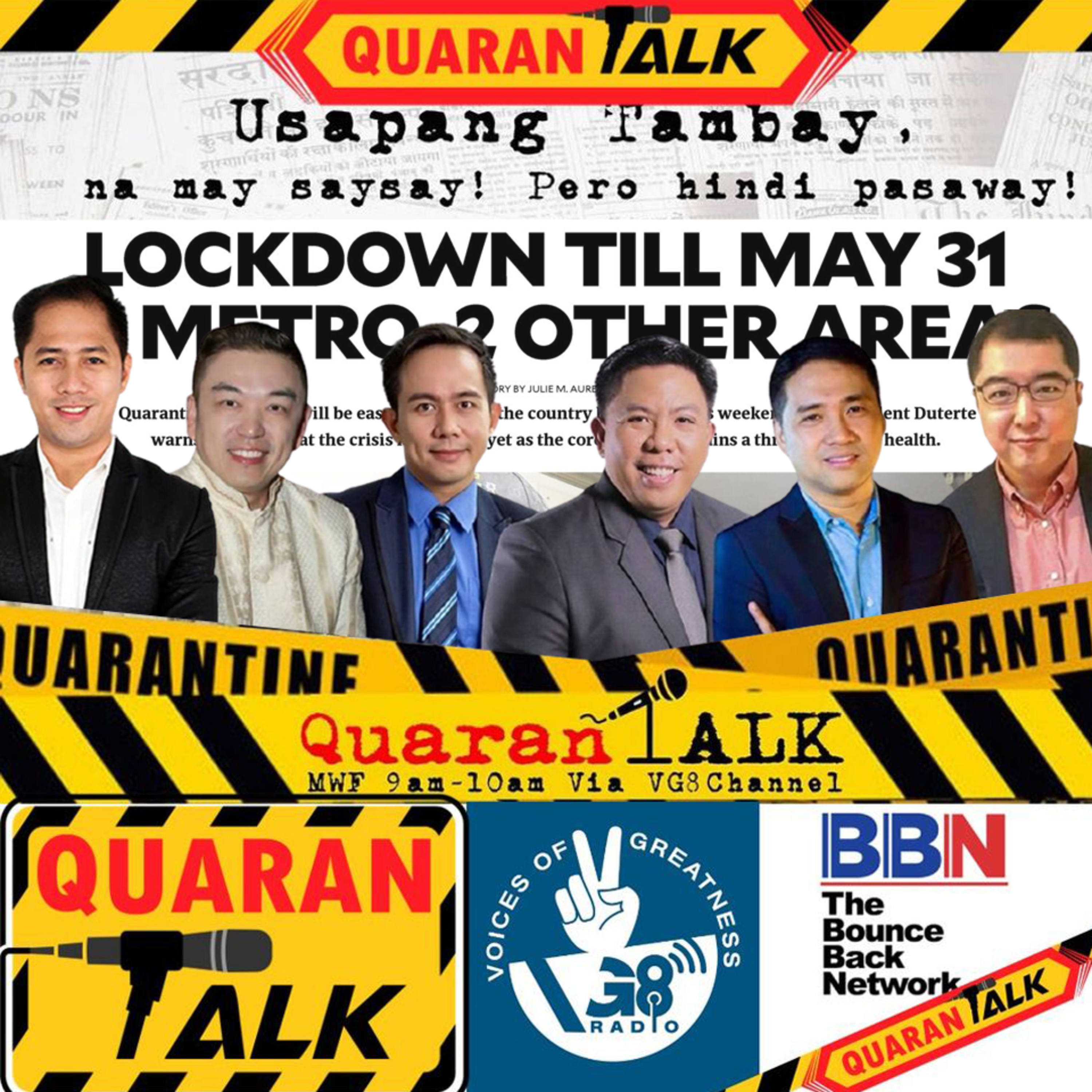 QuaranTalk Show: Usapang Tambay na may Saysay at Bawal ang Pasaway