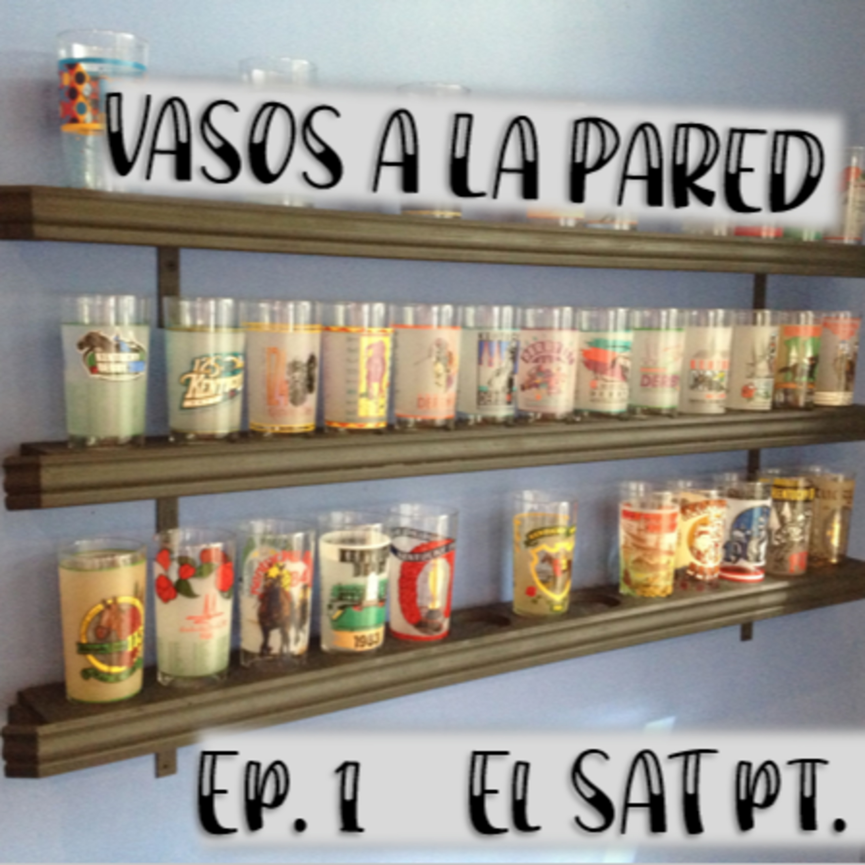 Vasos a la pared
