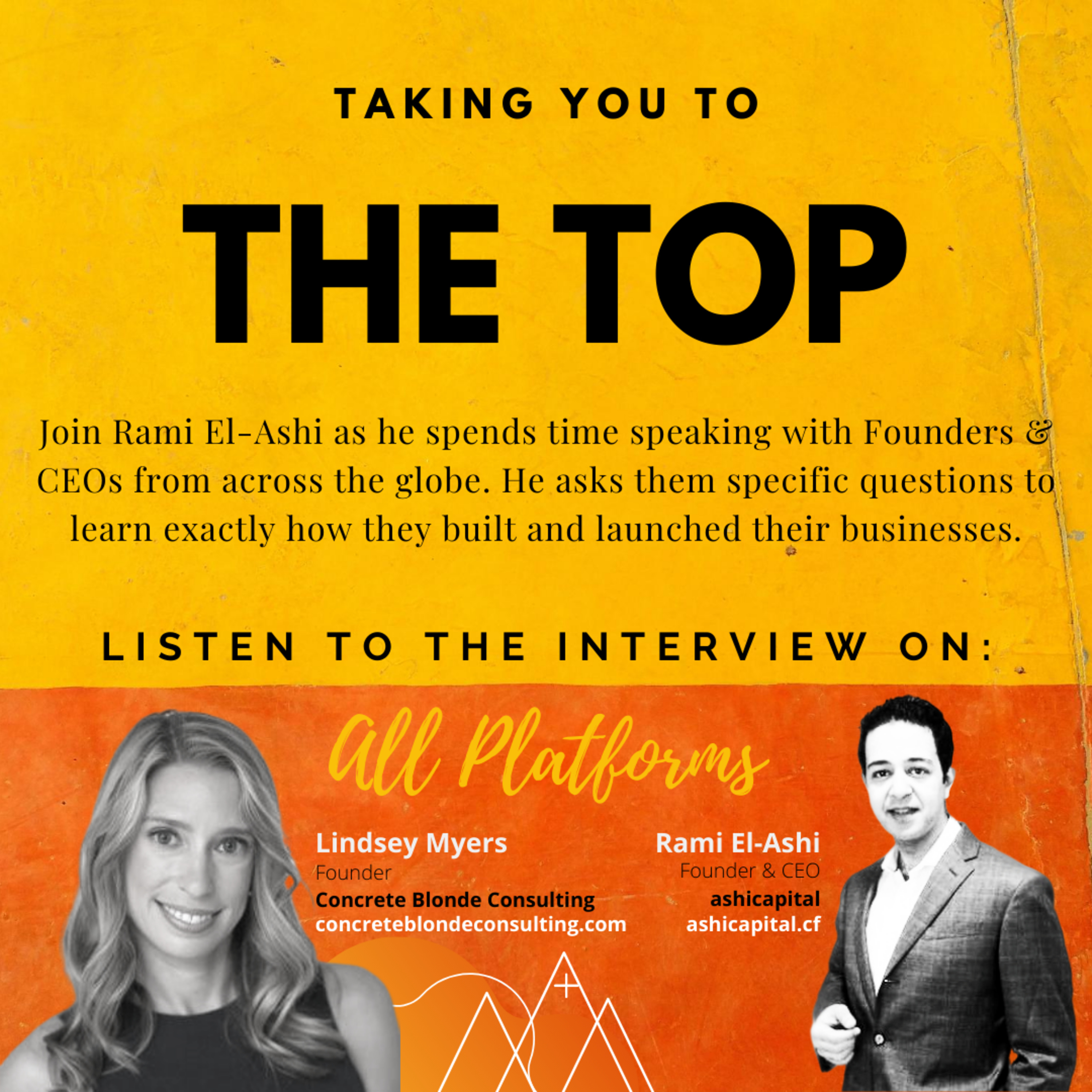 Taking You To The Top