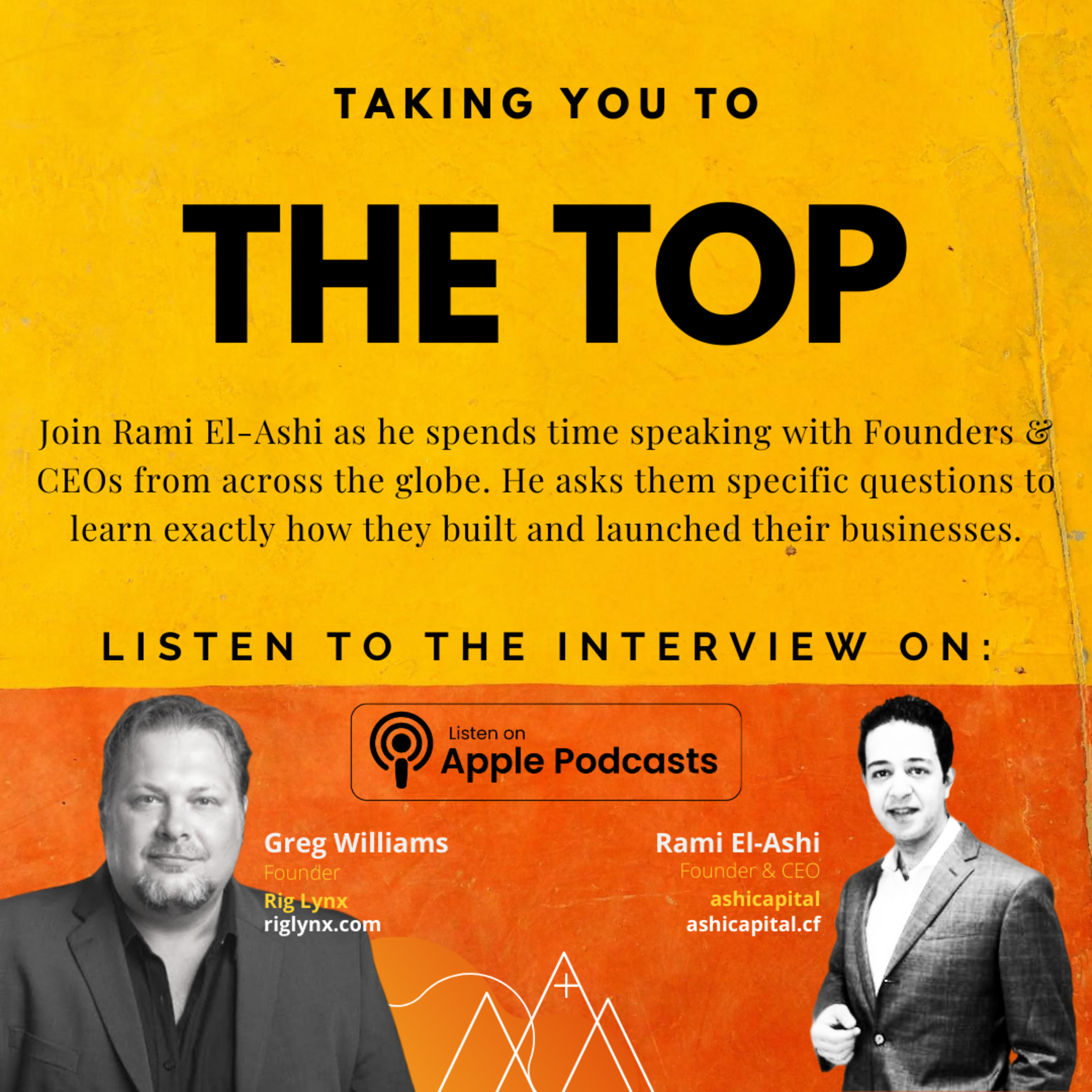 Taking You To The Top