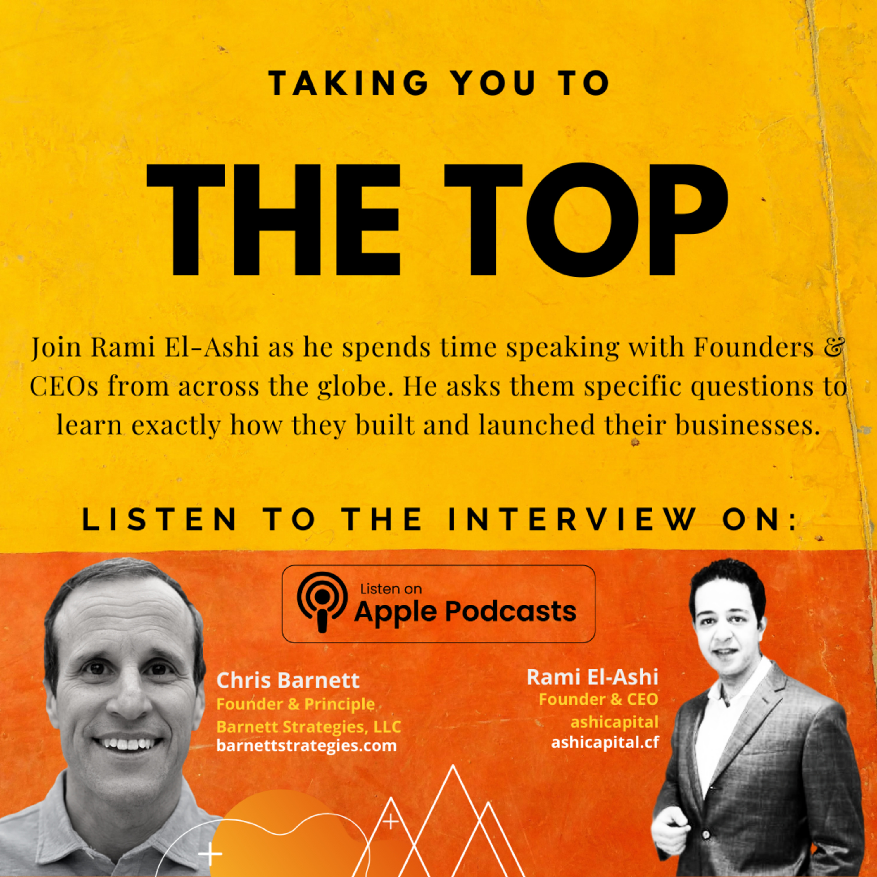 Taking You To The Top