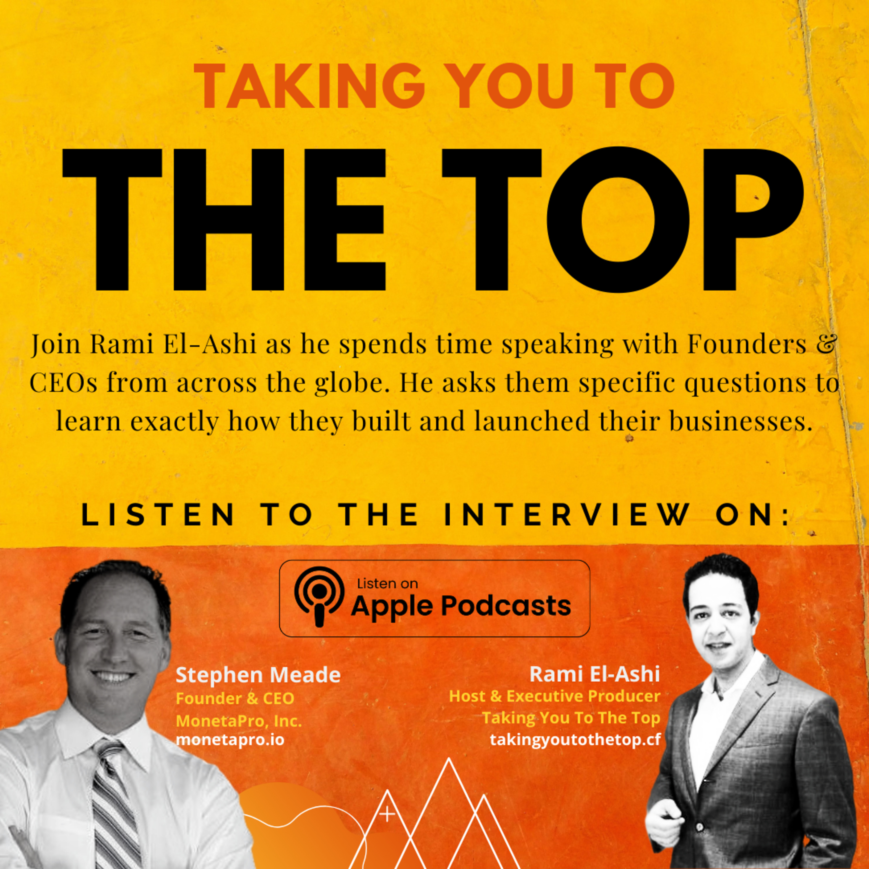 Taking You To The Top
