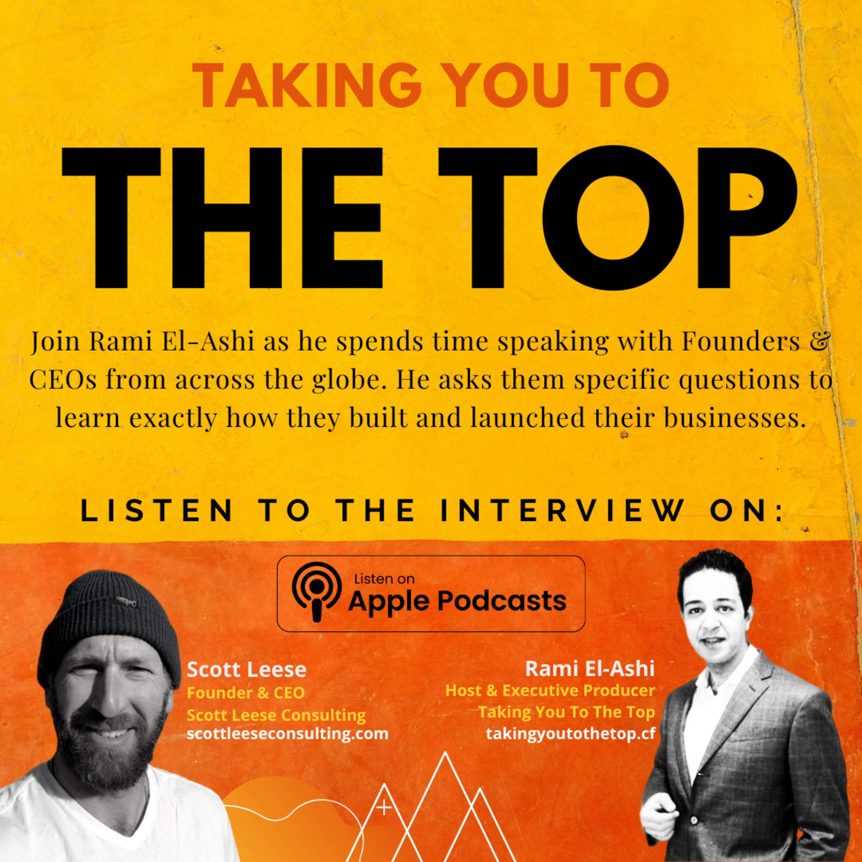 Taking You To The Top