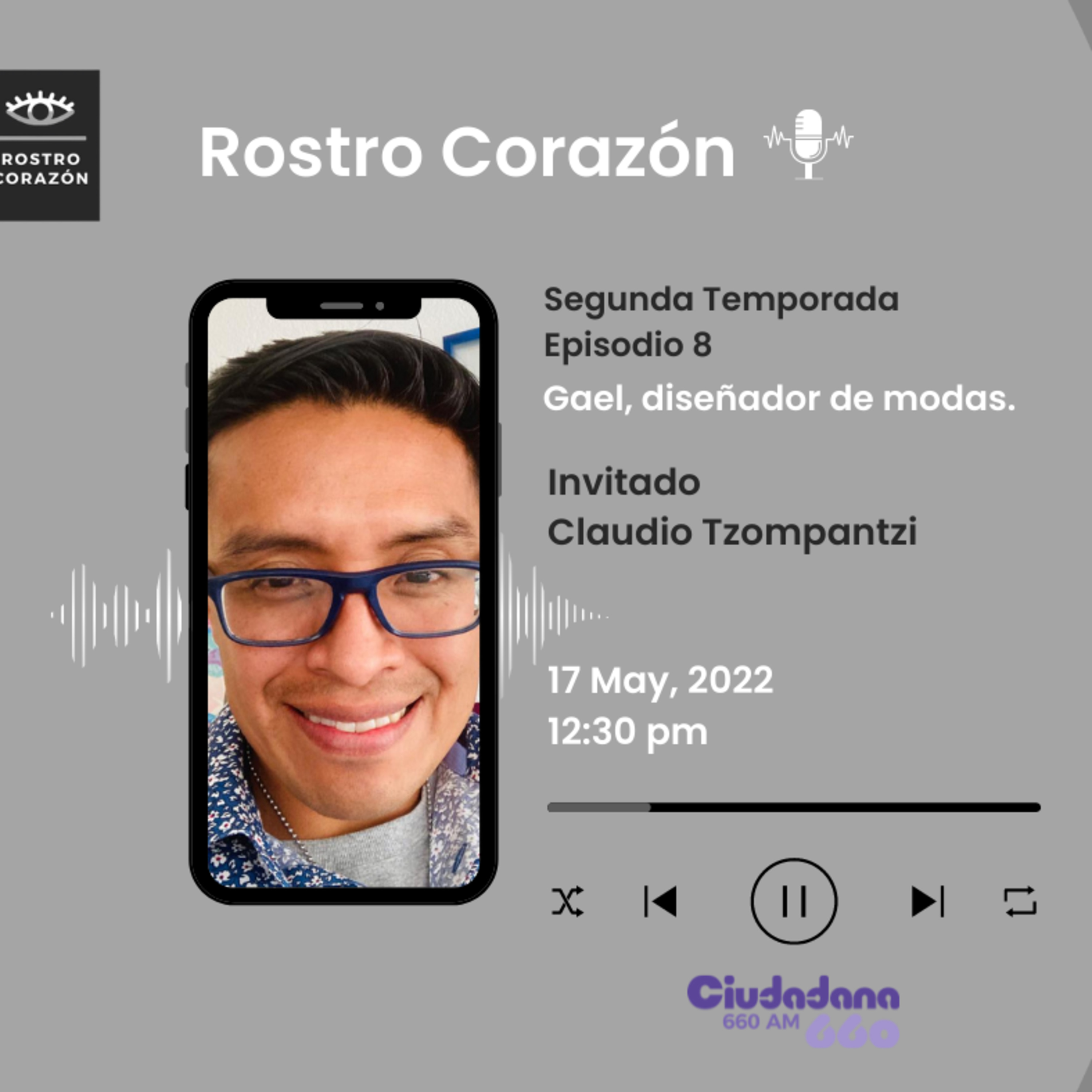 T2 Rostro Corazón Episodio 8 "Gael, diseñador de modas". episode artwork