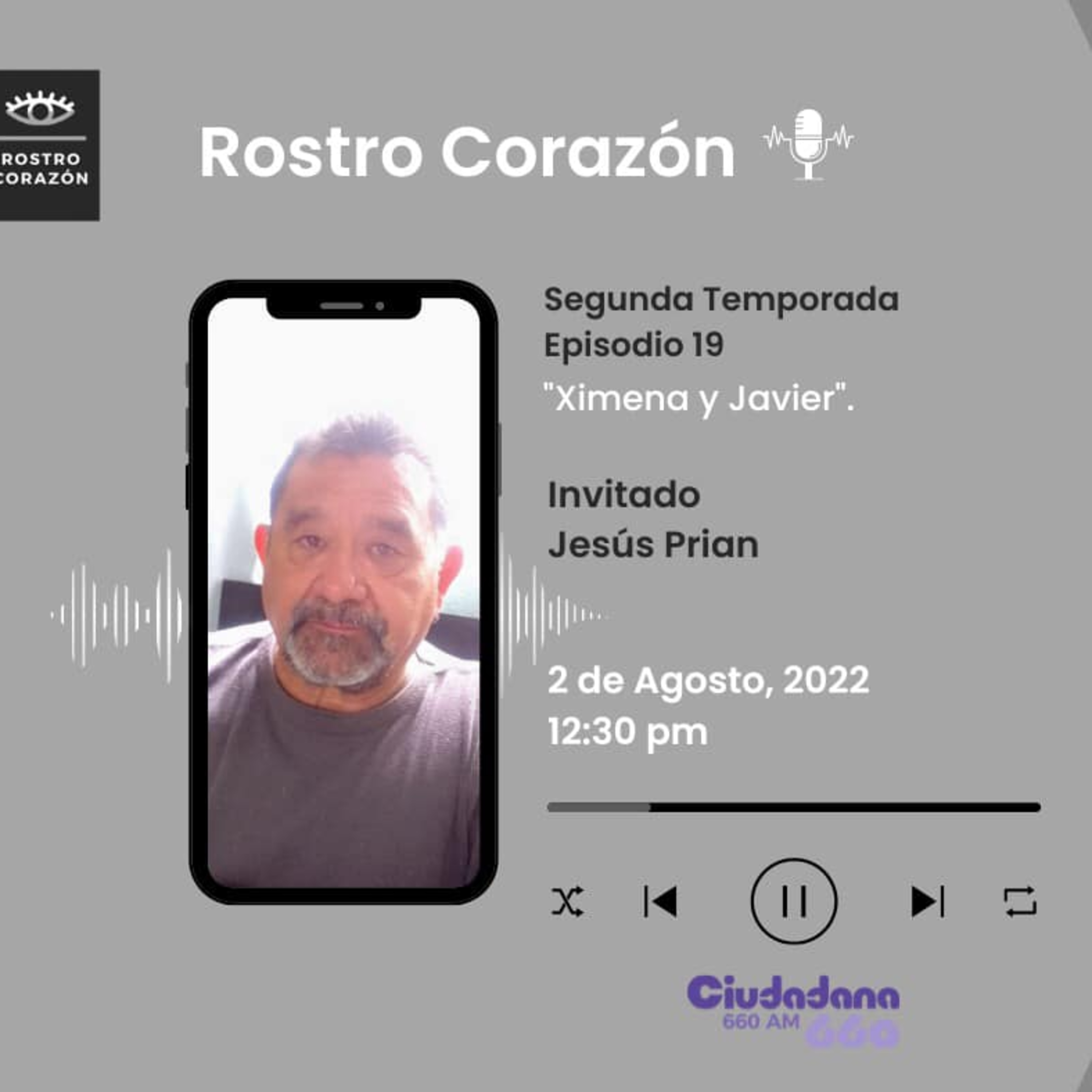 T2 Rostro Corazón Episodio 19 "Ximena y Javier". episode artwork