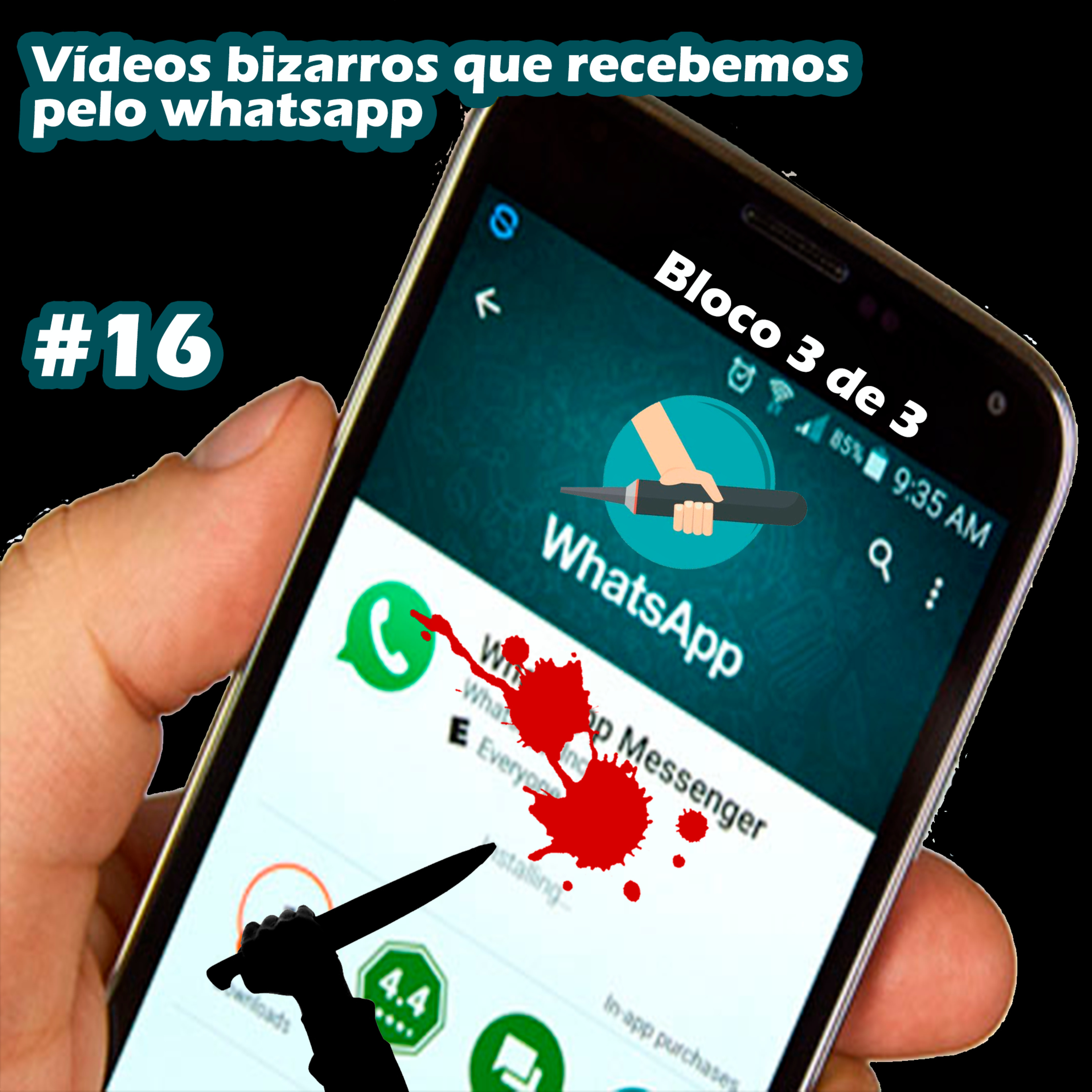 5 CONTRA 1 - #16 Bloco 3 de 3 | Vídeos bizarros que recebemos pelo whatsapp episode artwork