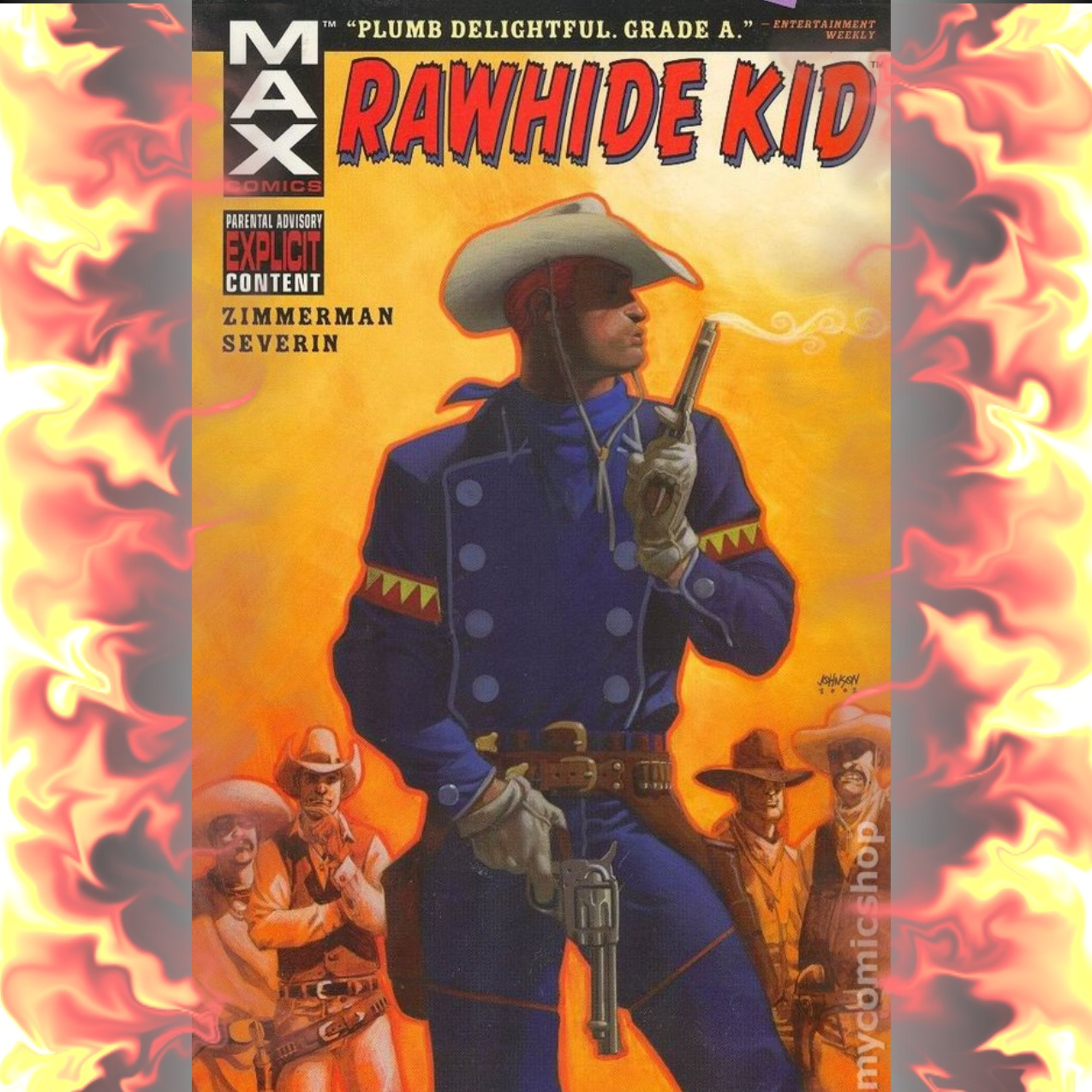 2. Rawhide Kid MAX: Mature Readers Only (because gays)