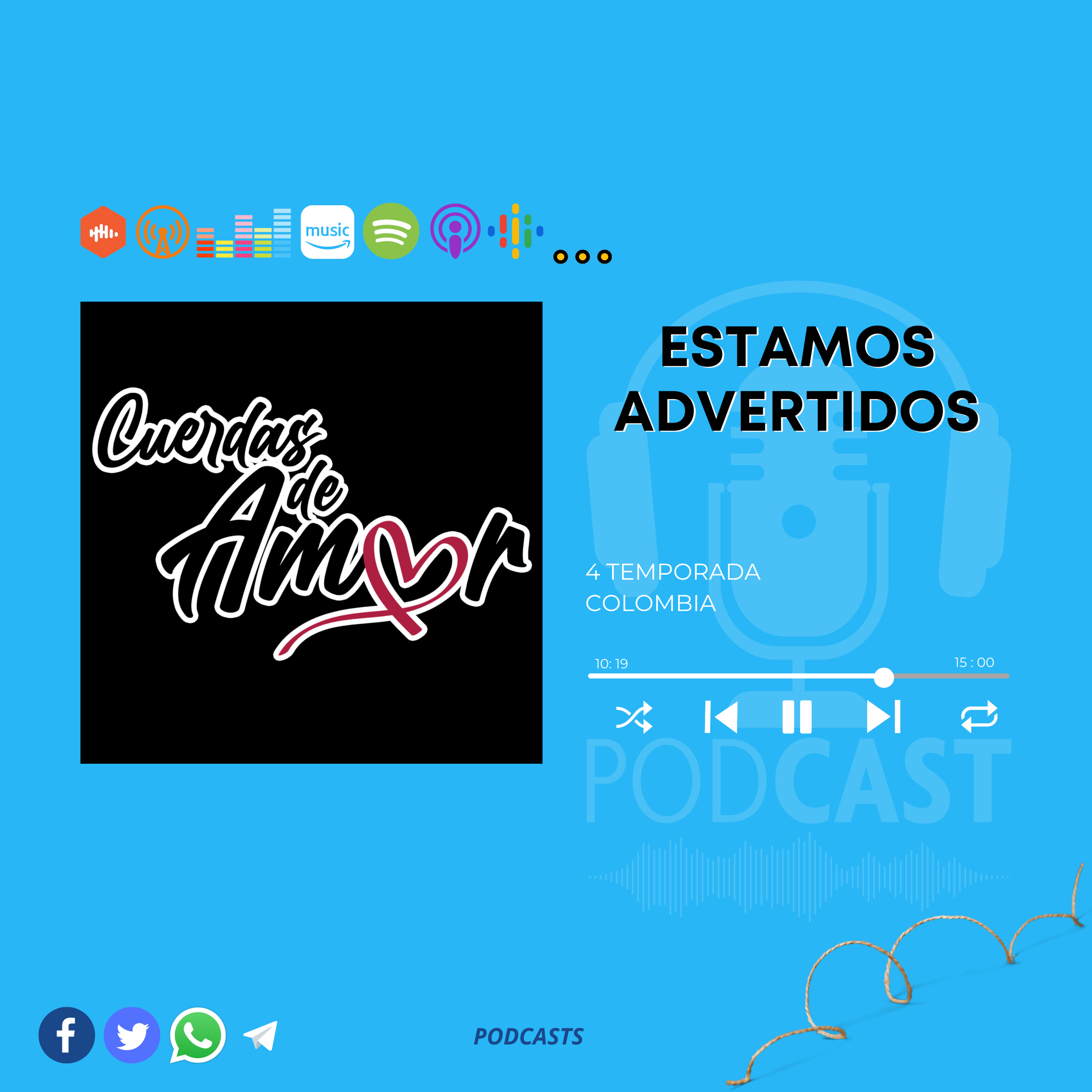 Portada de Cuerdas de amor