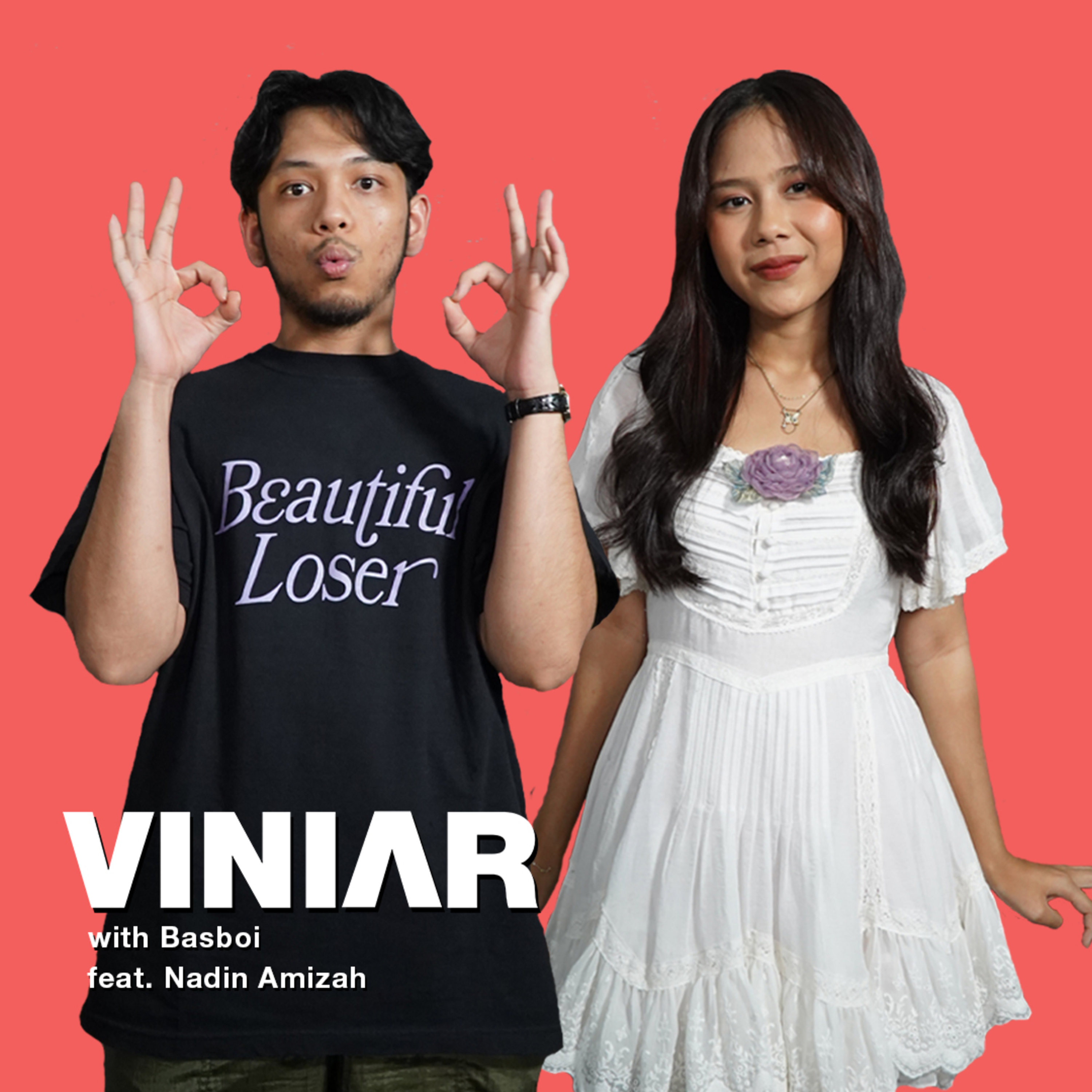 BIASA CURHAT LEWAT LAGU, SEKARANG CURHAT DI PODCAST | #VINIAR hosted by Basboi feat. Nadin Amizah