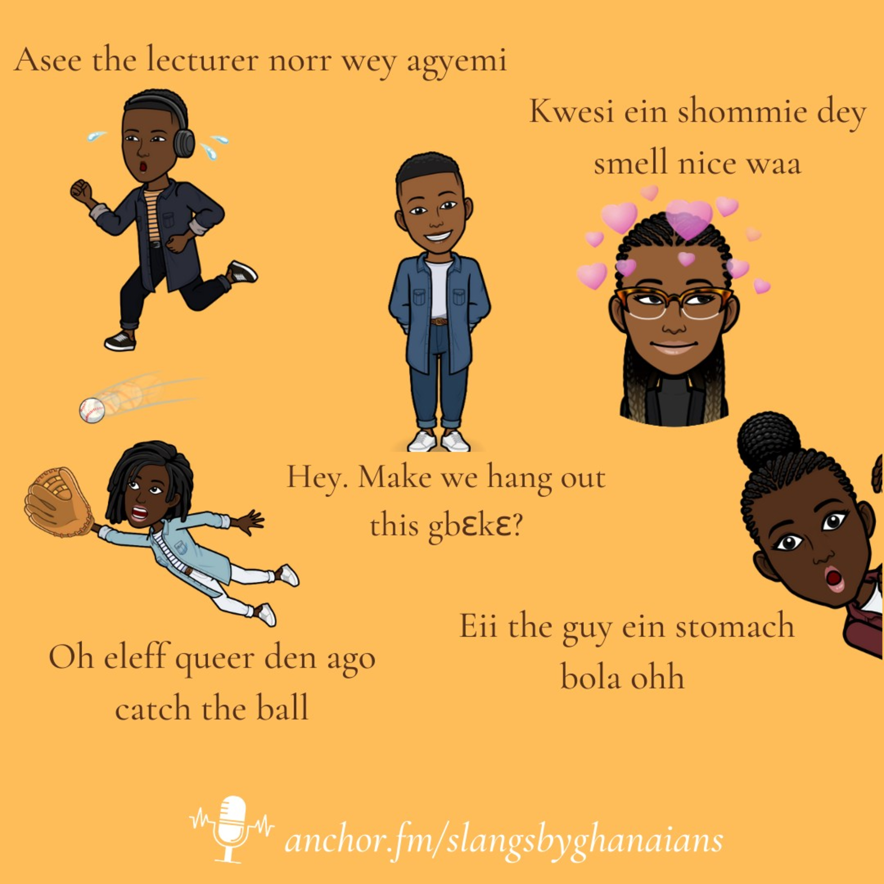 Slangs By Ghanaians on Jamit