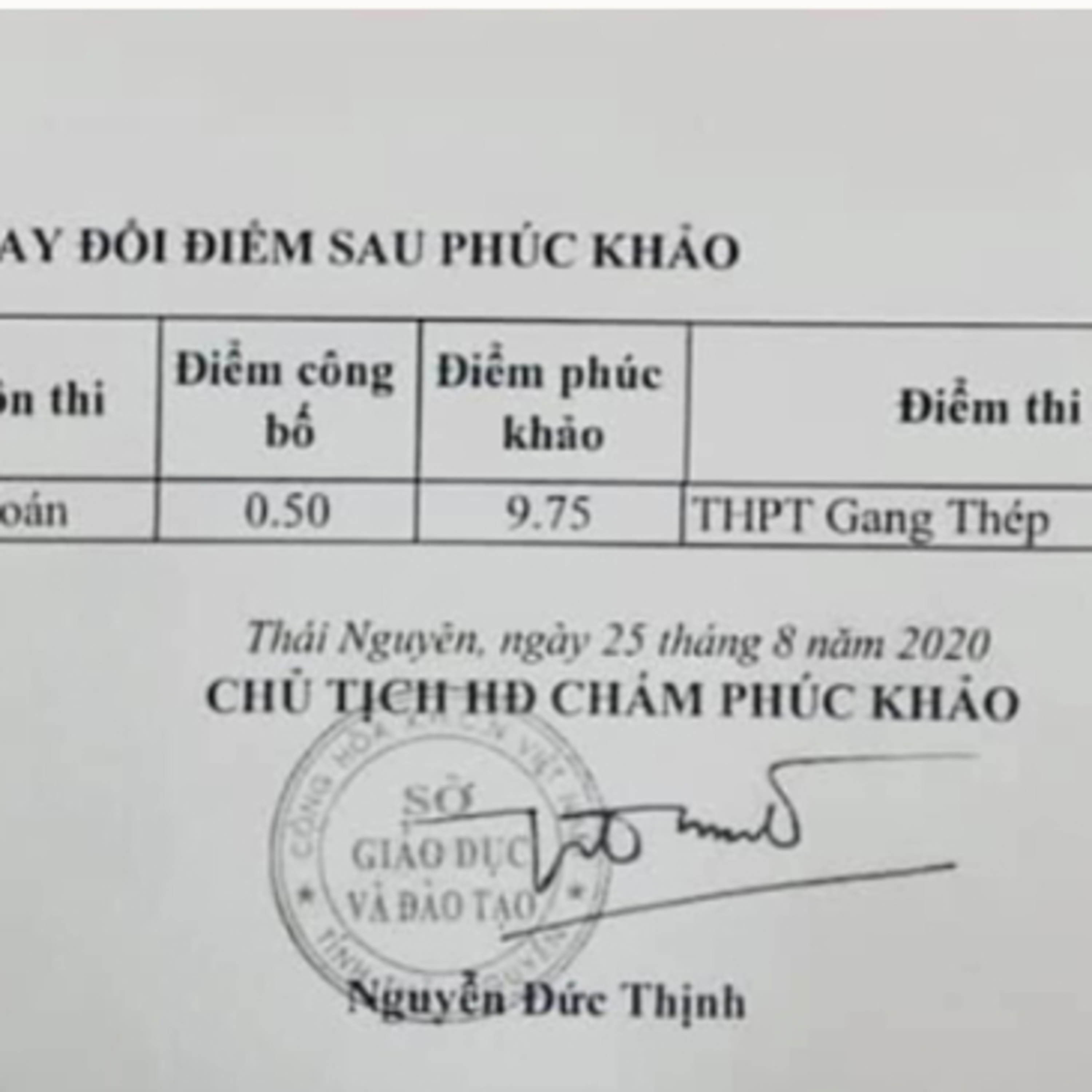 Tăng 9,25 điểm thi môn Toán sau phúc khảo episode artwork