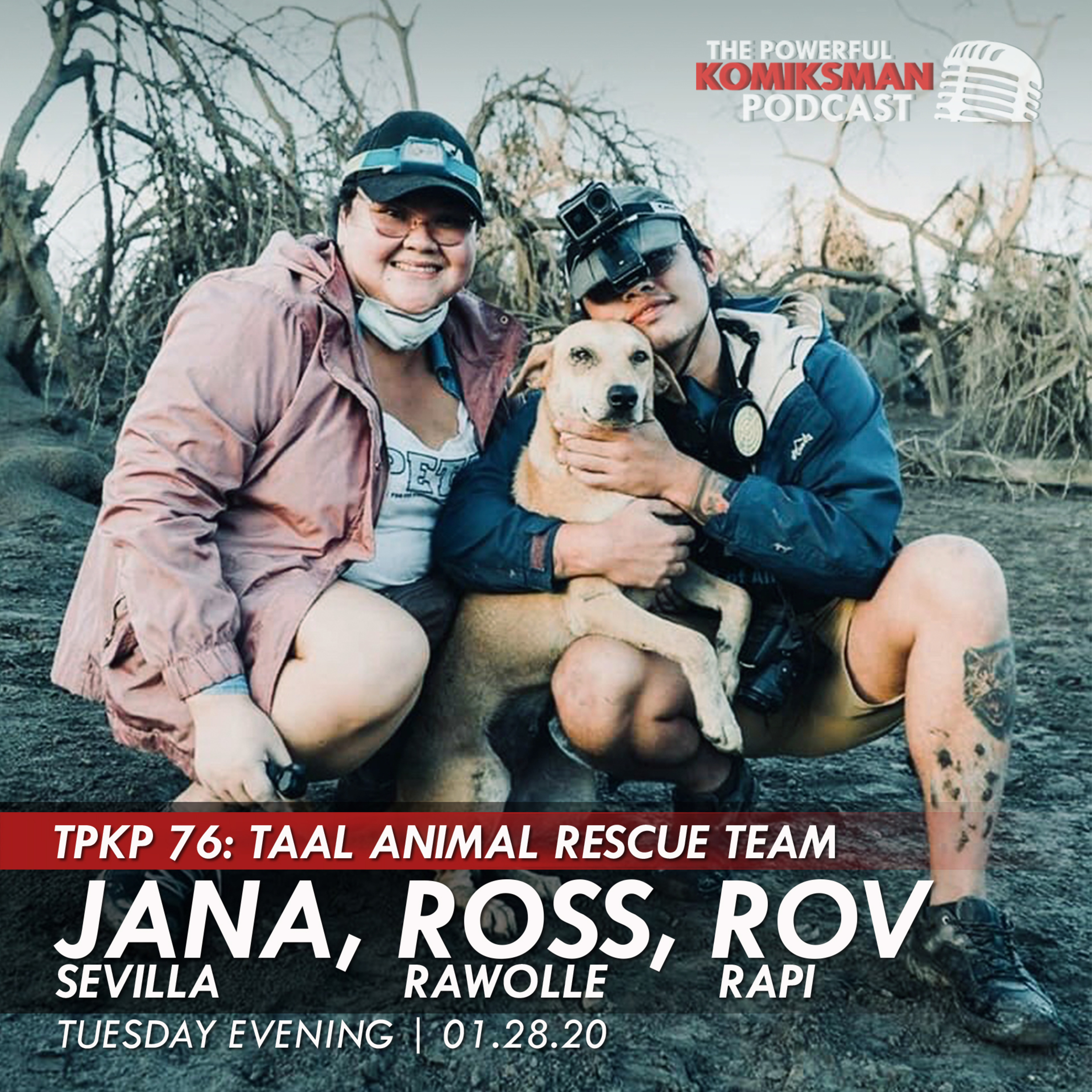 TPKP 76: PETA TAAL Animal Rescue Team | Jana Sevilla, Ross Rawolle and Rov Rapi