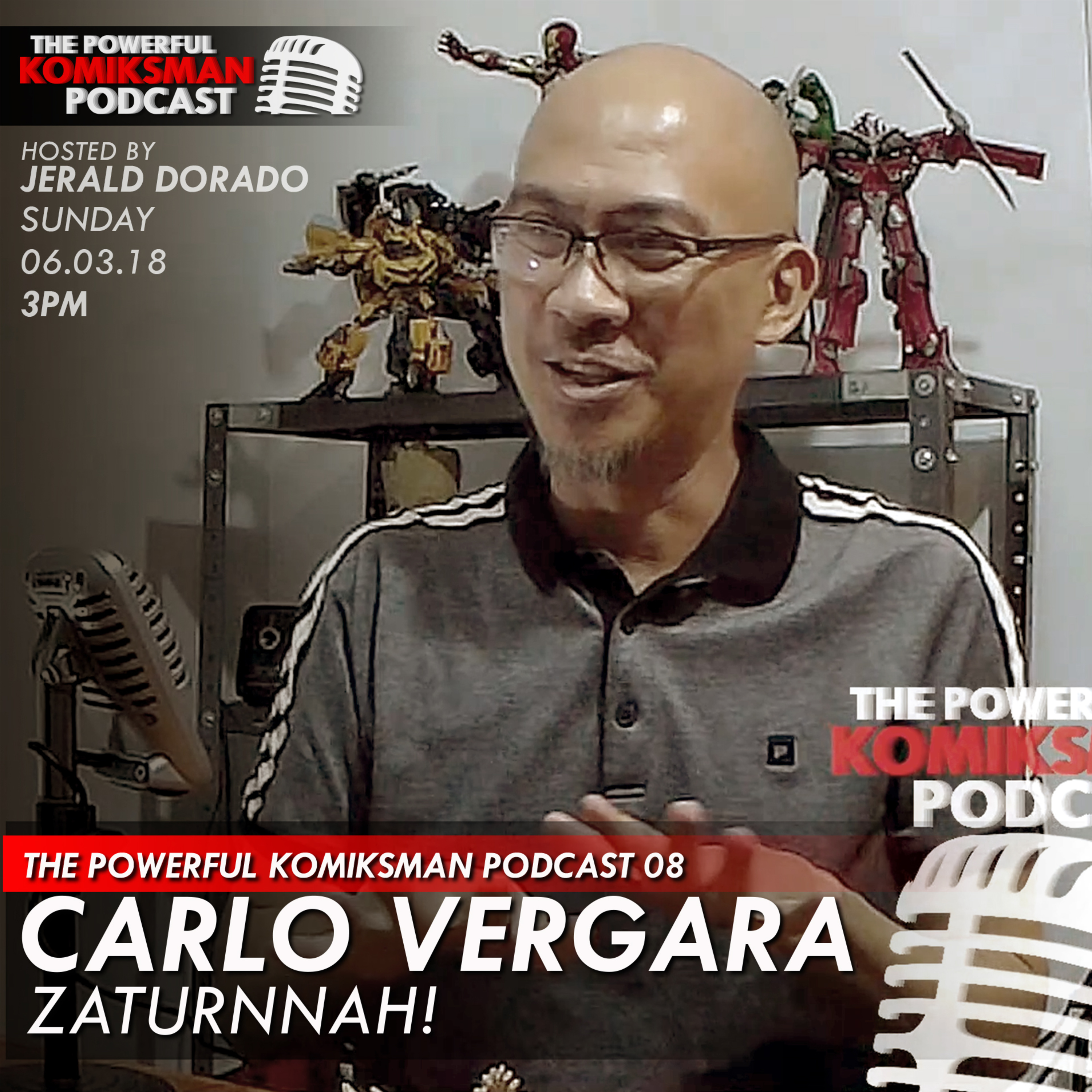 The Powerful Komiksman Podcast with Jerald Dorado
