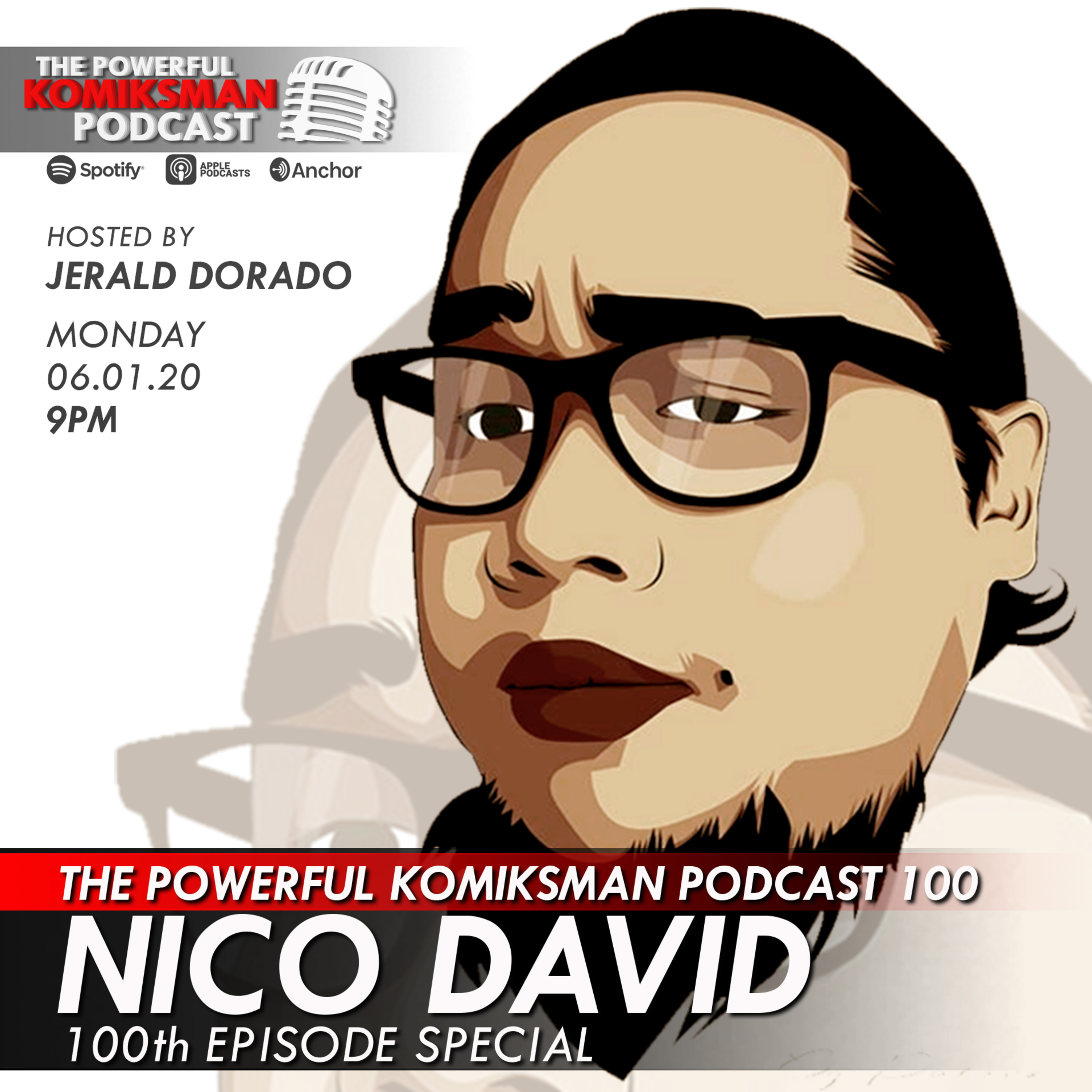 The Powerful Komiksman Podcast with Jerald Dorado