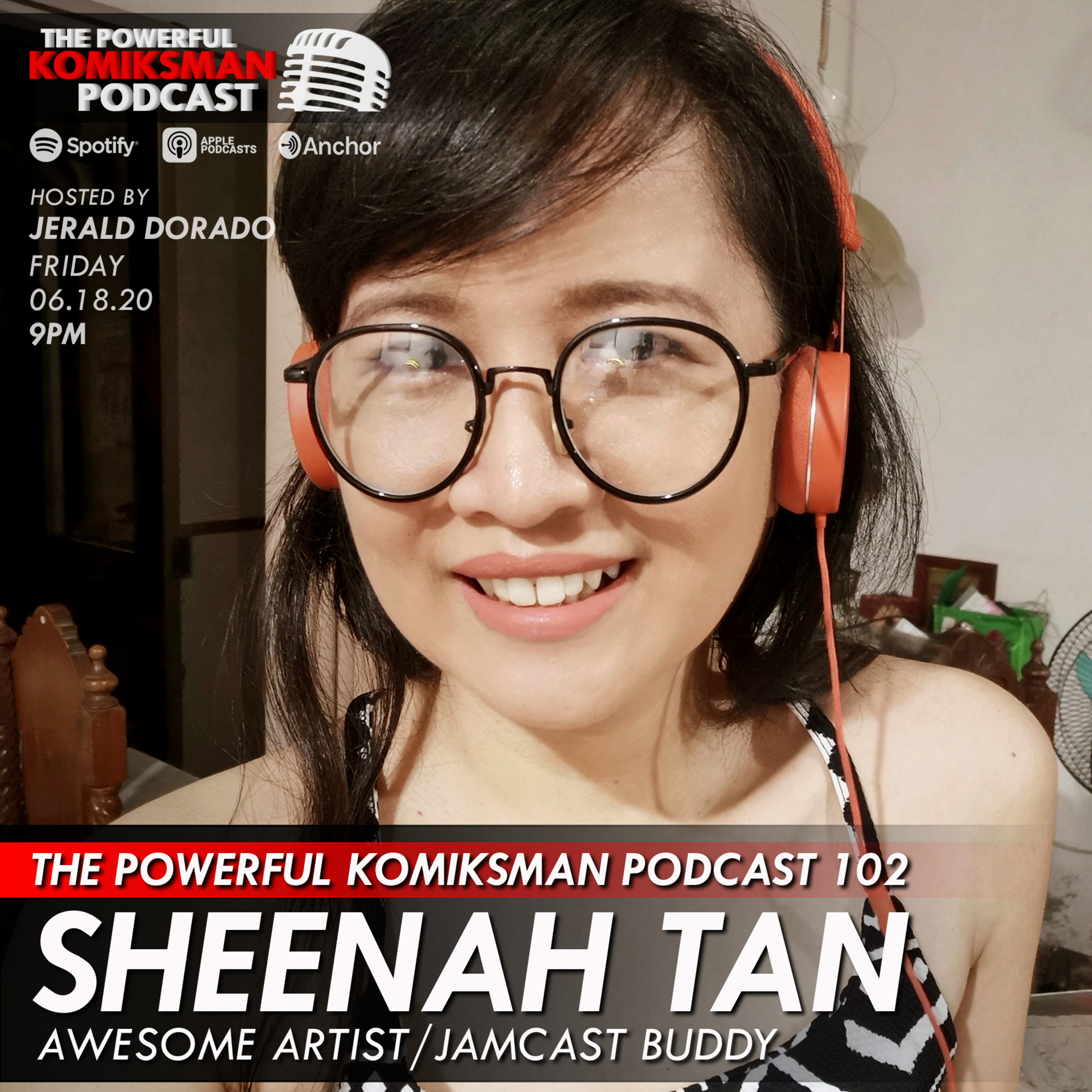 The Powerful Komiksman Podcast with Jerald Dorado
