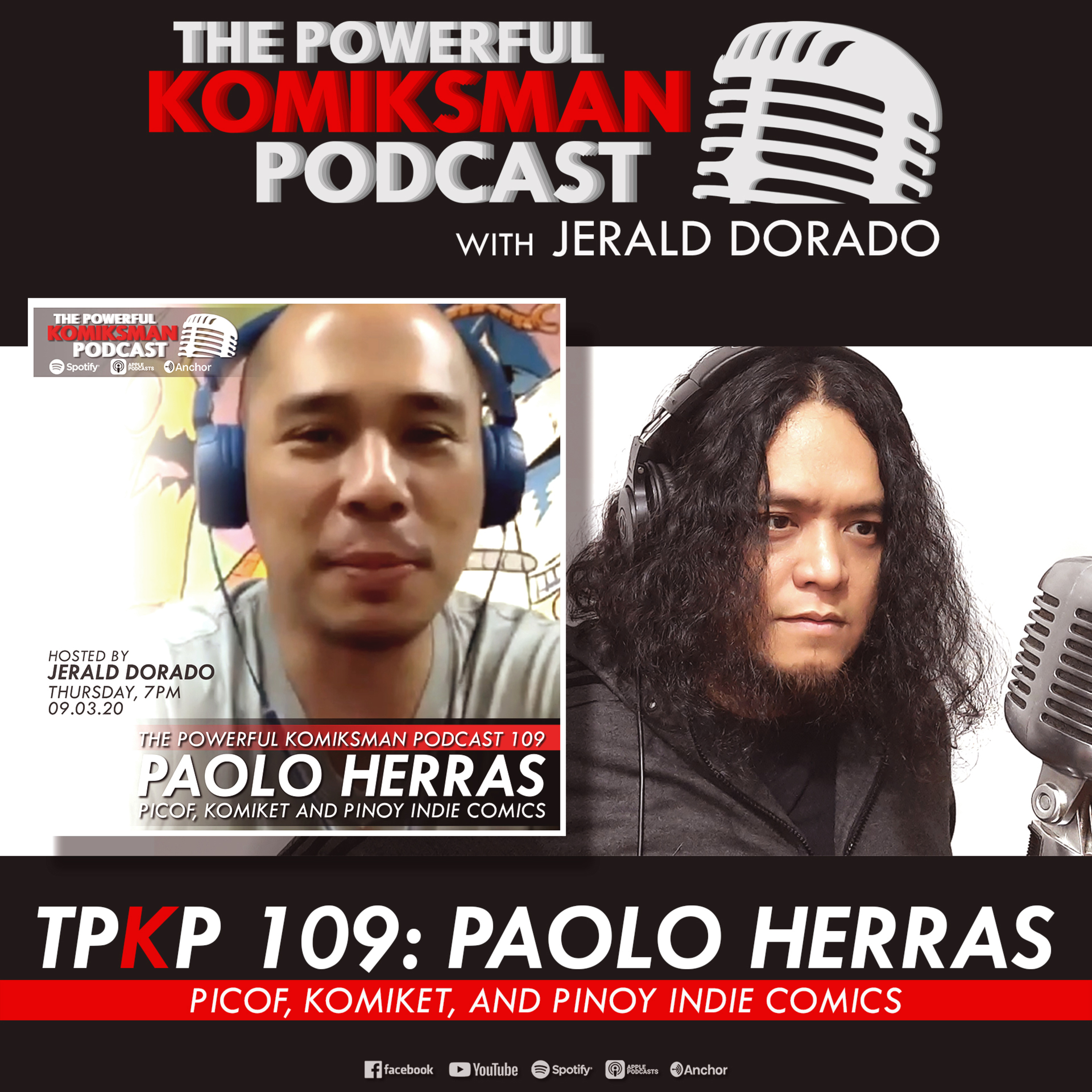 TPKP 109: Paolo Herras | PICOF, Komiket, and the Pinoy Indie Comics Scene