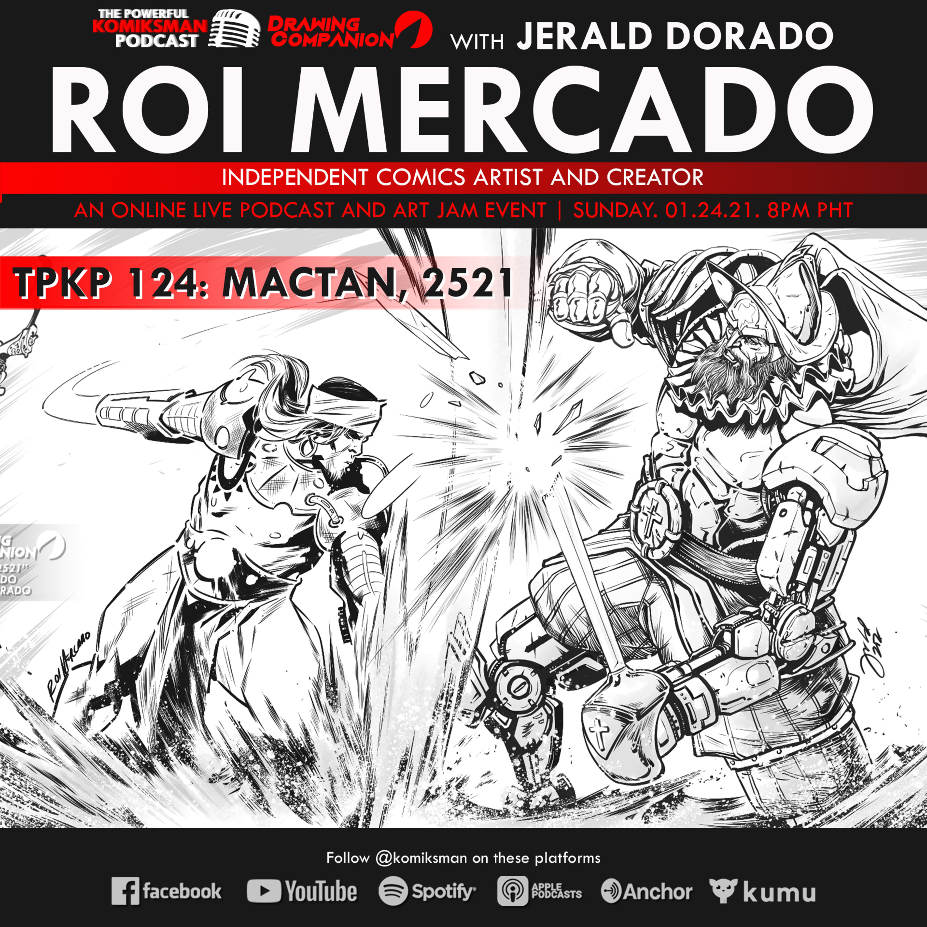 TPKP 124: Roi Mercado | Drawing Companion | Mactan 2521 episode artwork