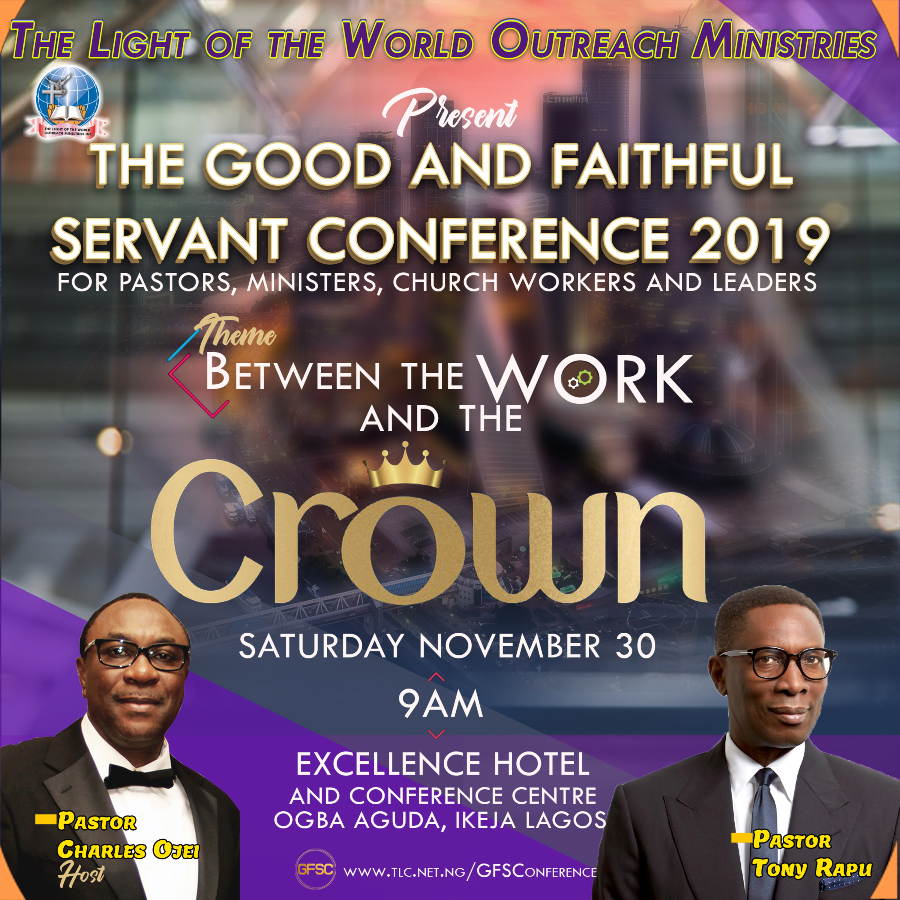 BETWEEN THE WORK AND THE CROWN - PASTOR TONY RAPU