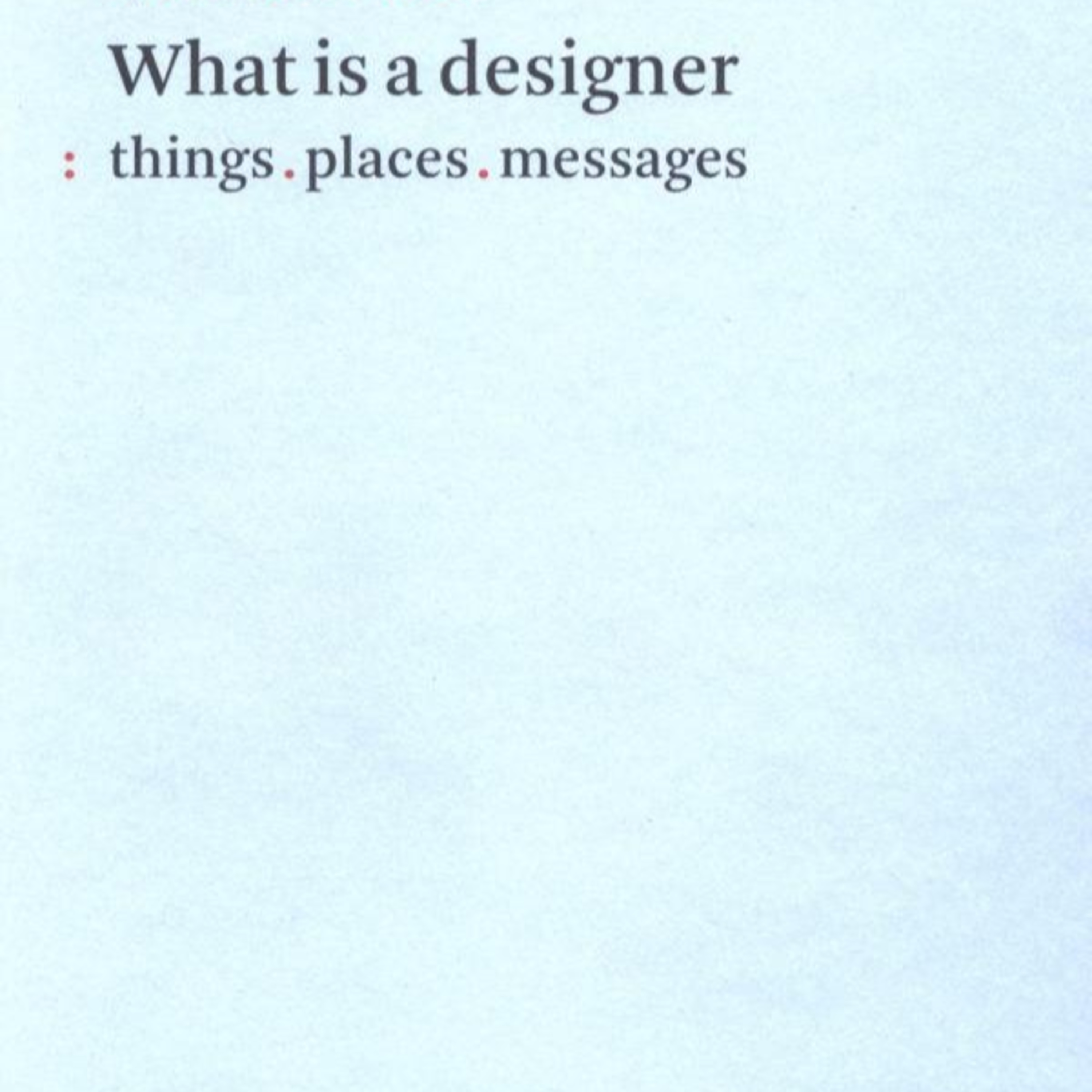 Designing Creativity Readings
