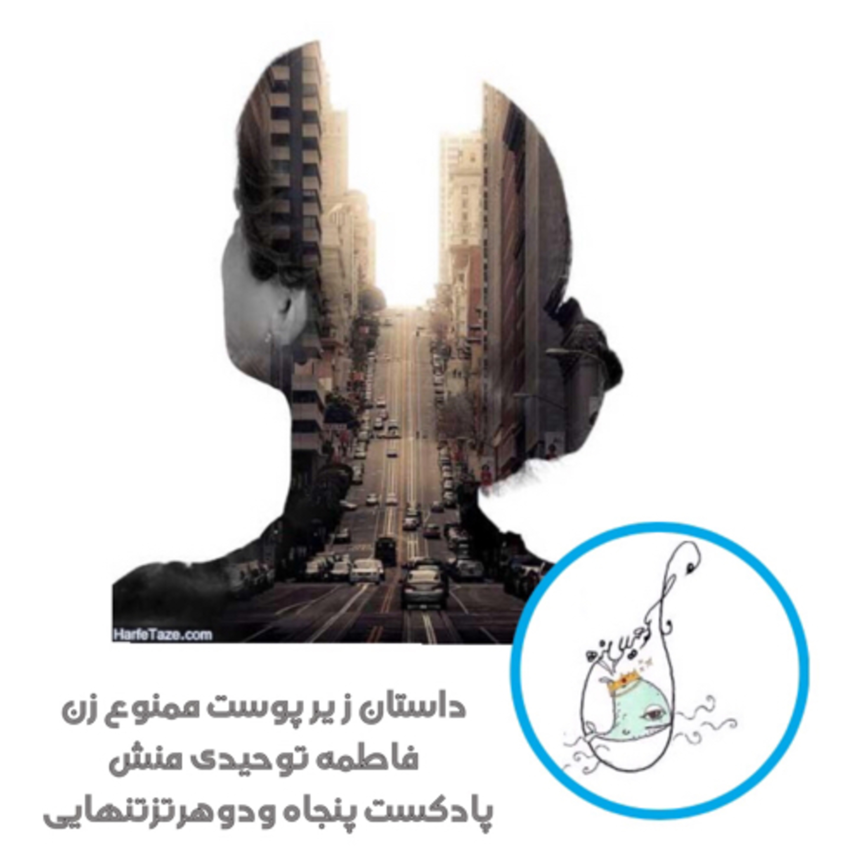 کاور داستان زیر پوست ممنوع زن