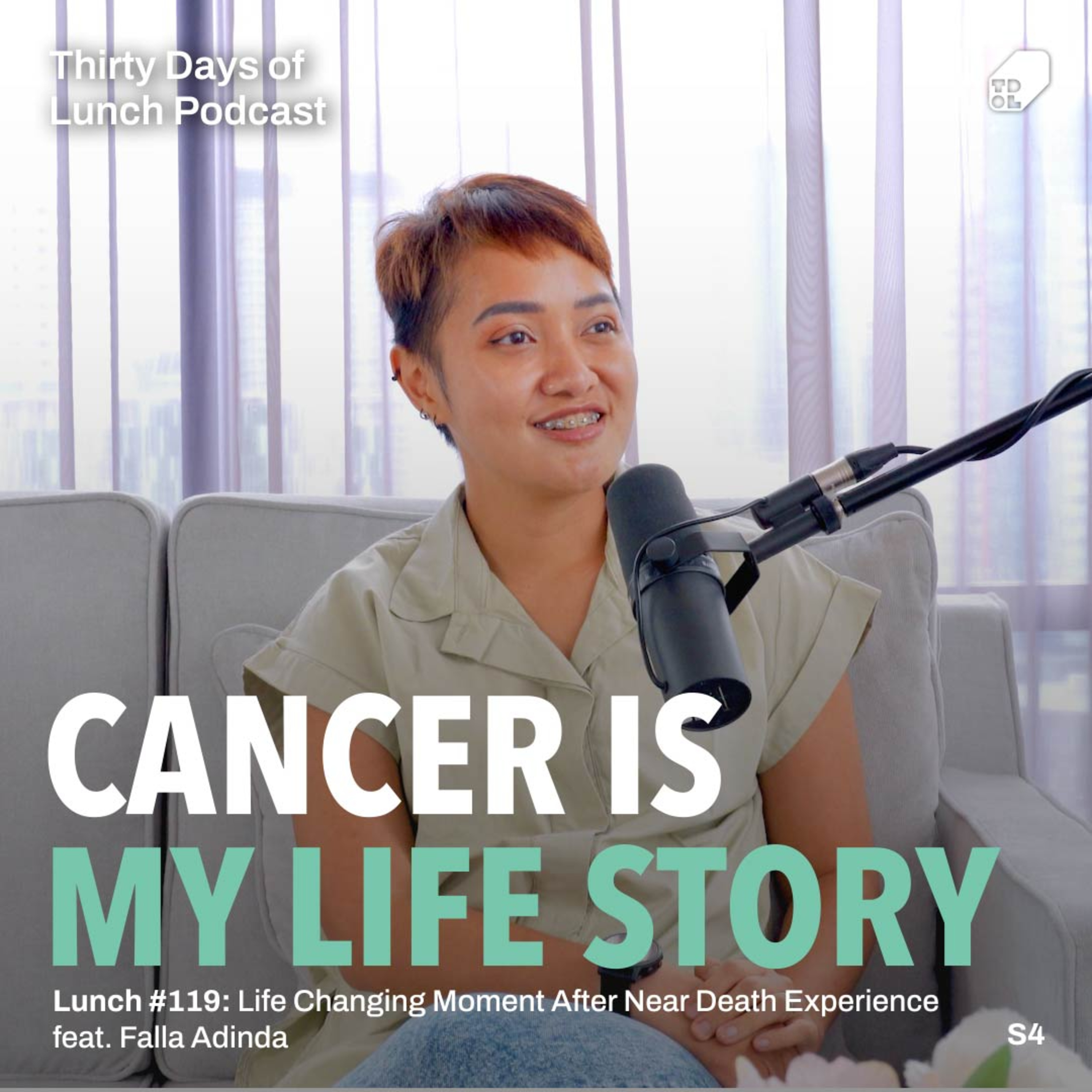 Lunch #119: Life Changing Moment After Near Death Experience feat. Falla Adinda episode artwork