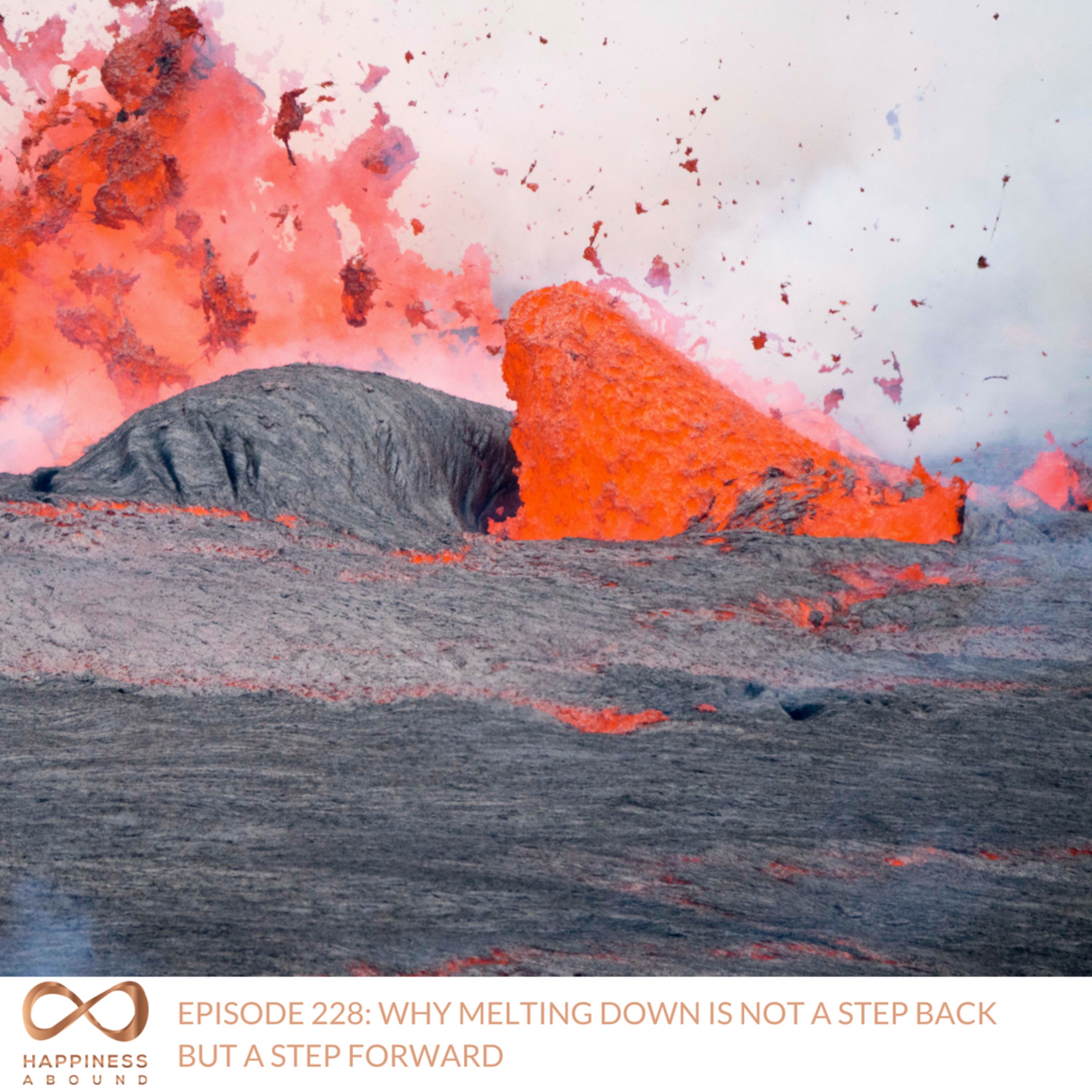 #228: WHY MELTING DOWN IS NOT A STEP BACK BUT A STEP FORWARD episode artwork