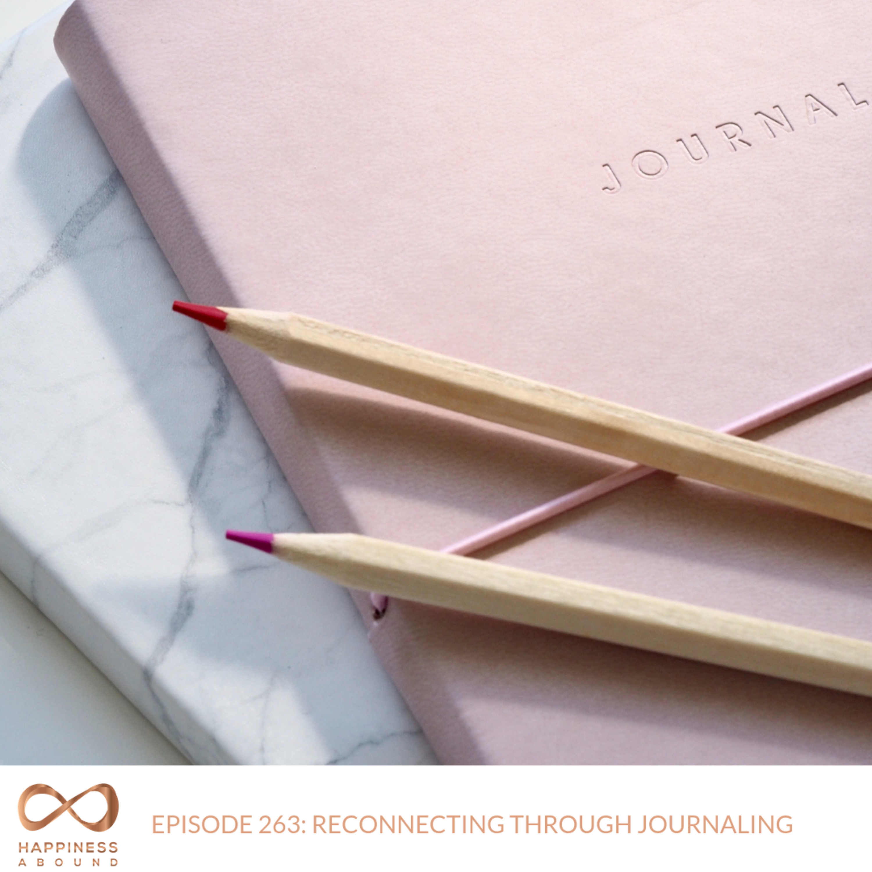 #263: RECONNECTING THROUGH JOURNALING episode artwork